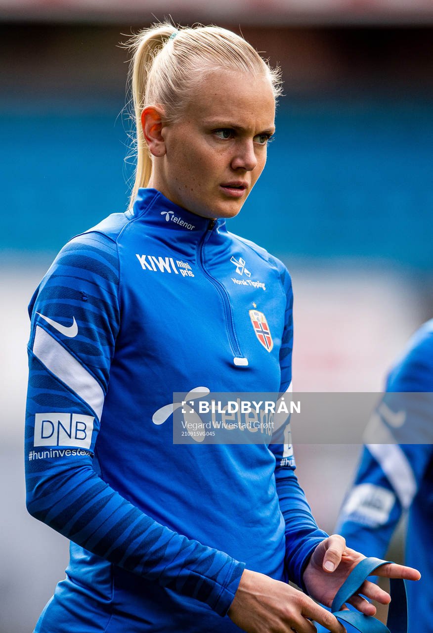 Karina Sævik of the Norwegian women's national football