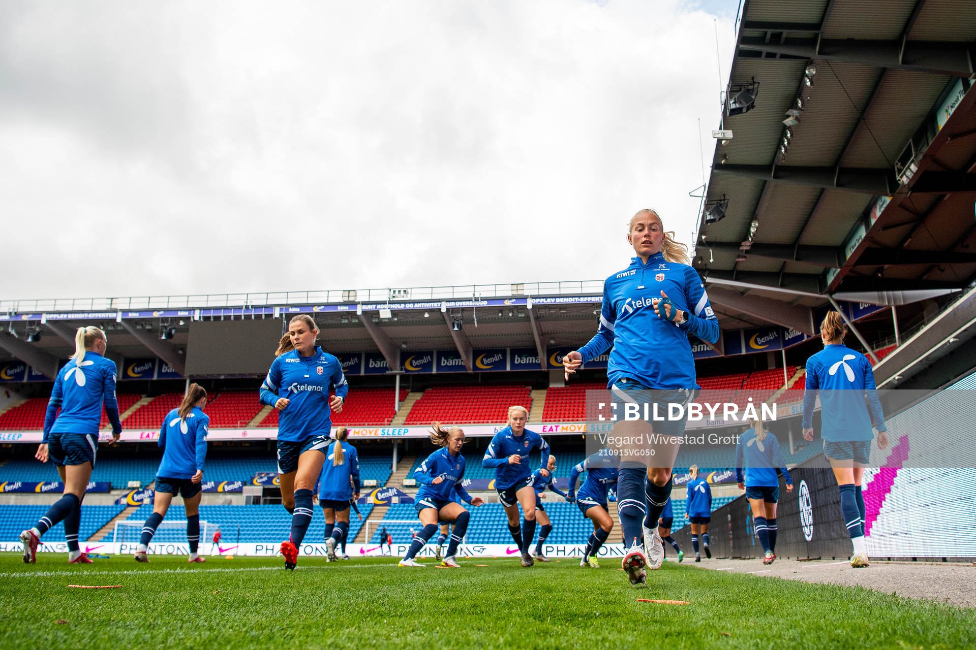 Guro Bergsvand of the Norwegian women's national football