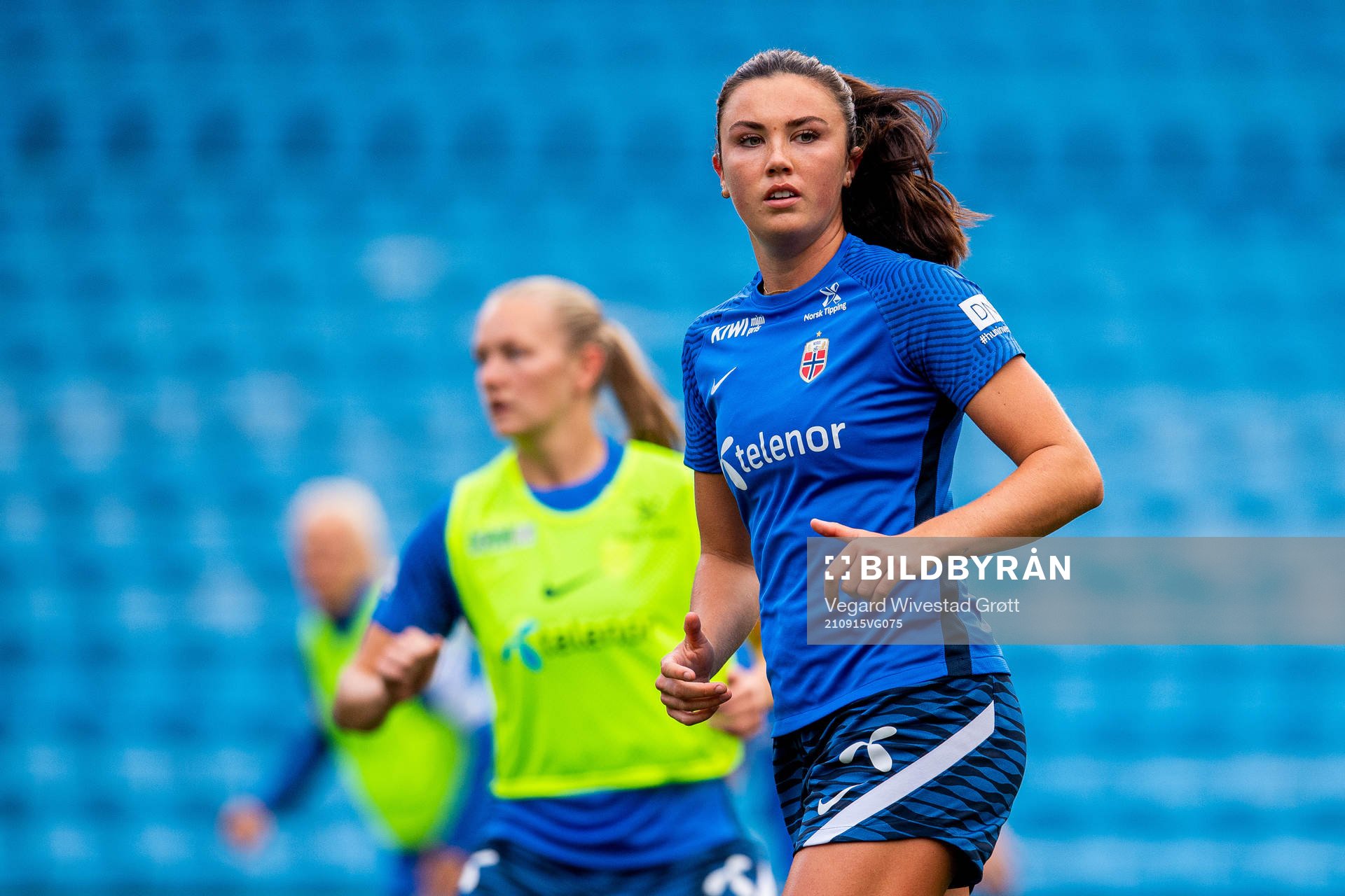 Ingrid Syrstad Engen of the Norwegian women's national