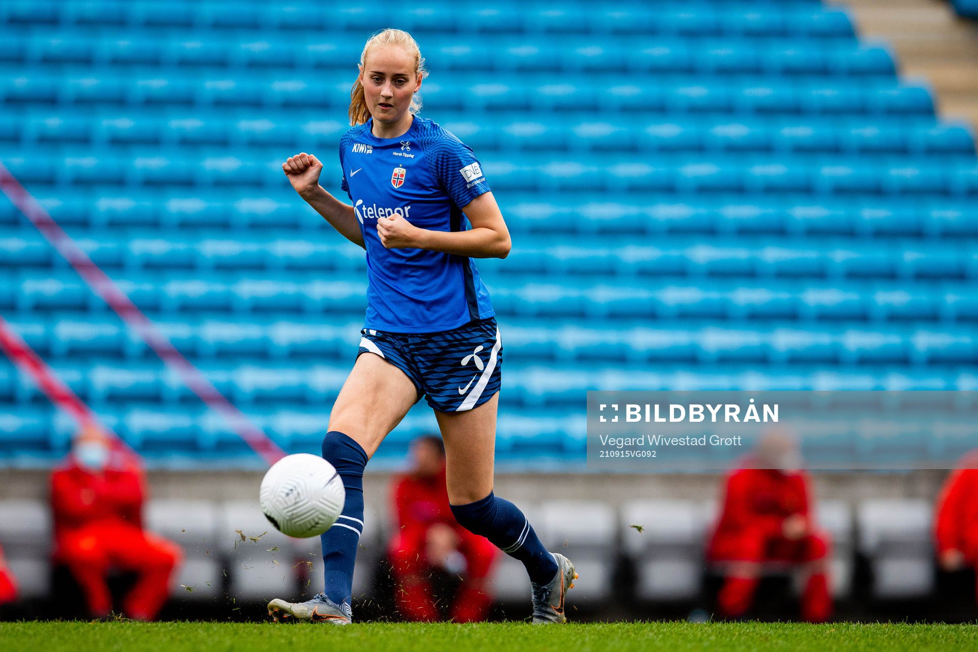 Emilie Bragstad of the Norwegian women's national football