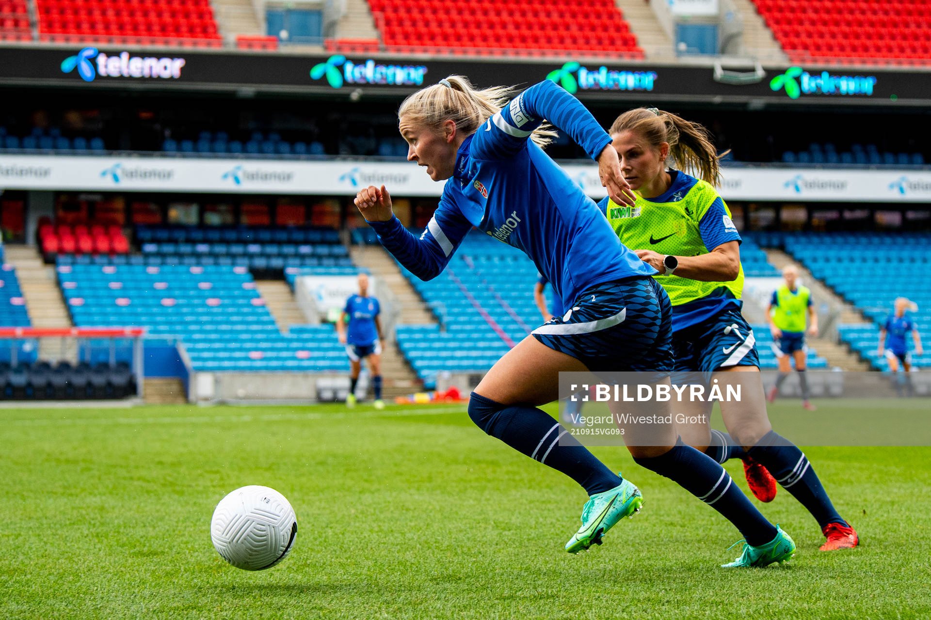 Anna Jøsendal of the Norwegian women's national football