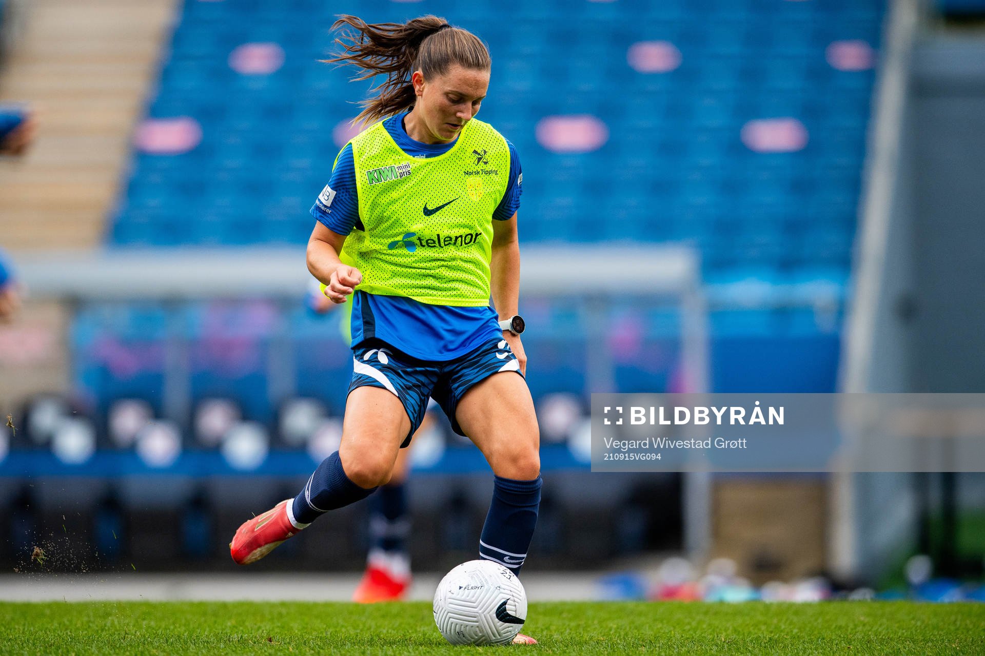 Vilde Bøe Risa of the Norwegian women's national football