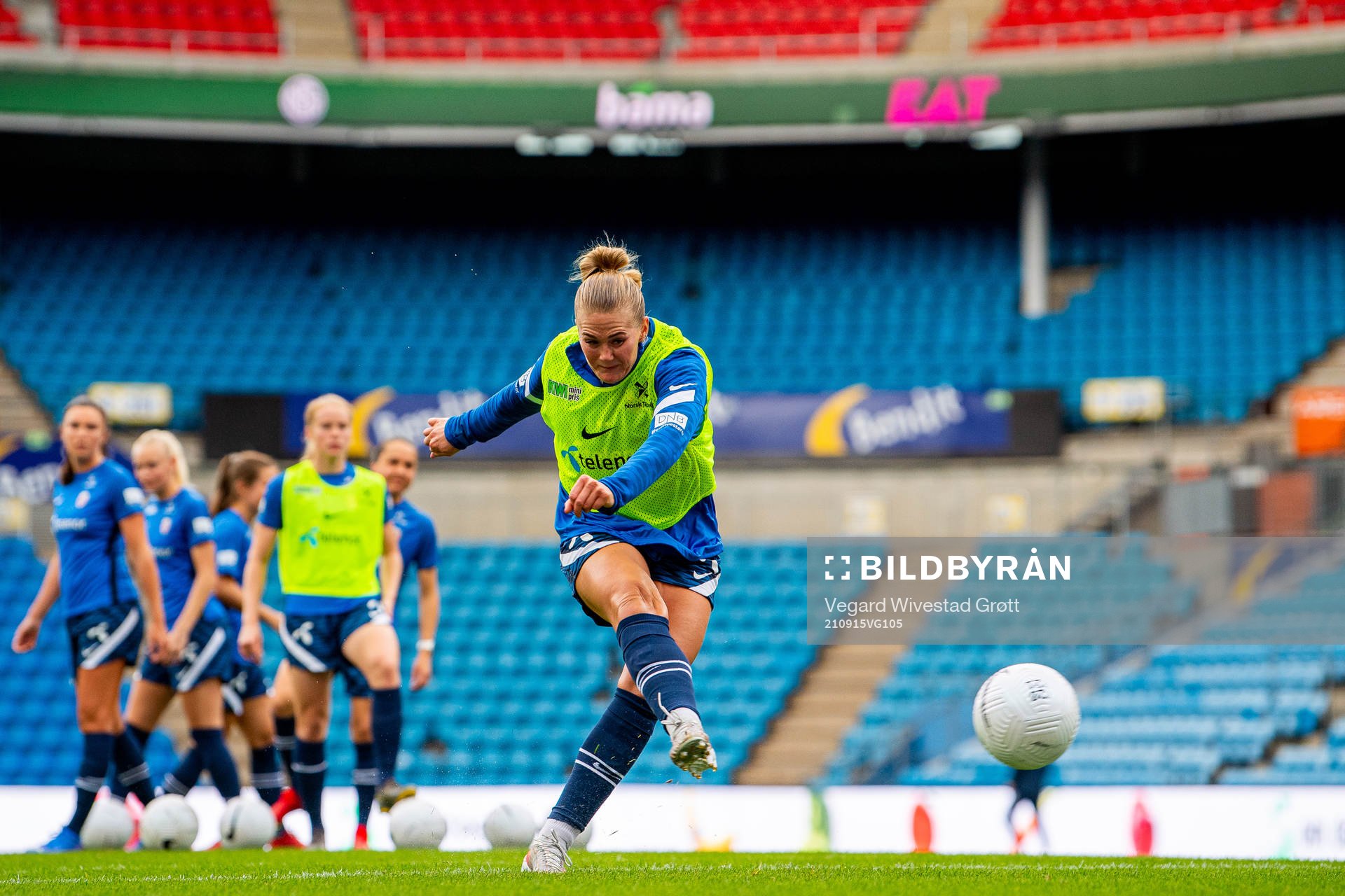 Lisa-Marie Karlseng Utland of the Norwegian women's