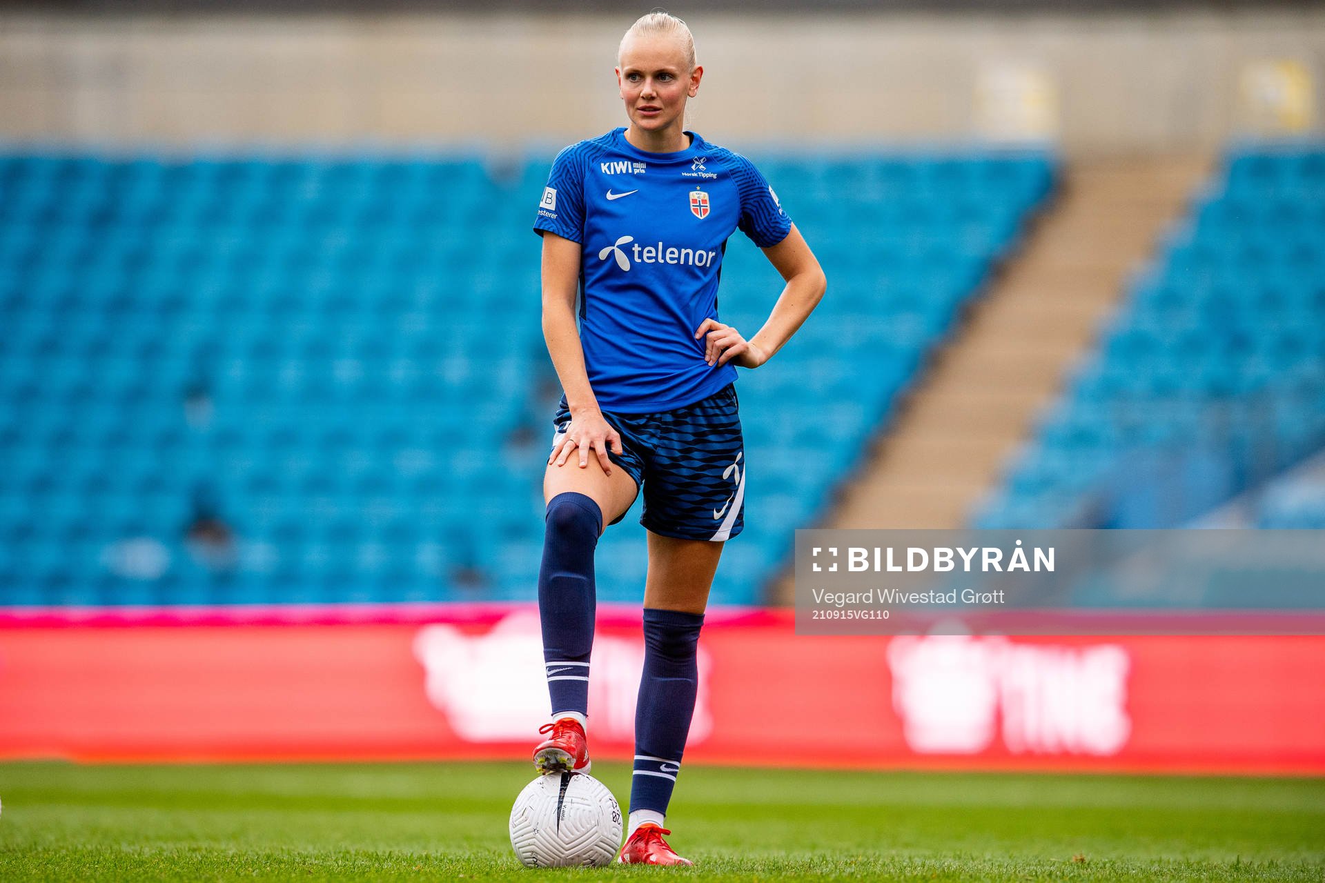 Karina Sævik of the Norwegian women's national football