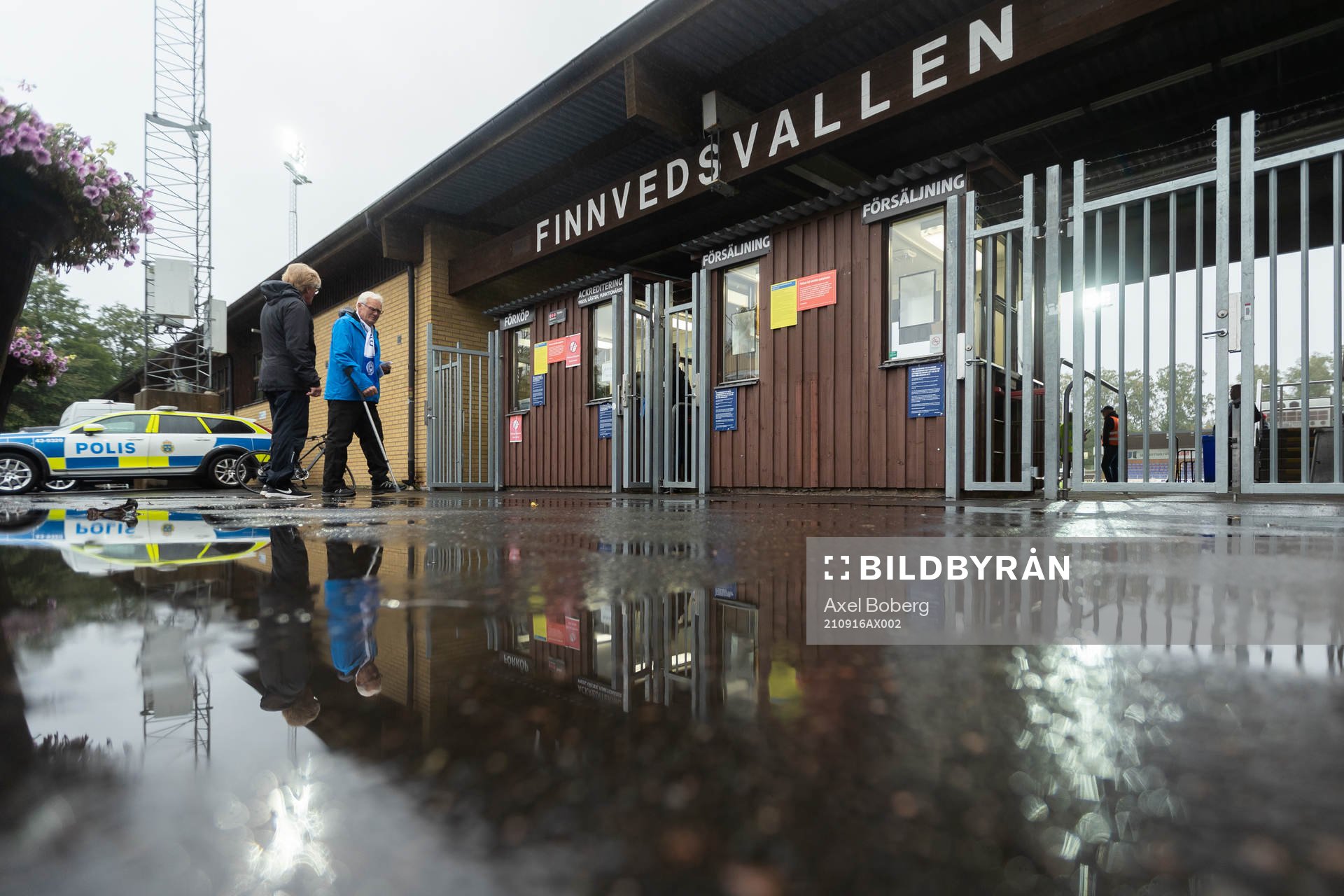 Exteriör av Finnvedsvallen