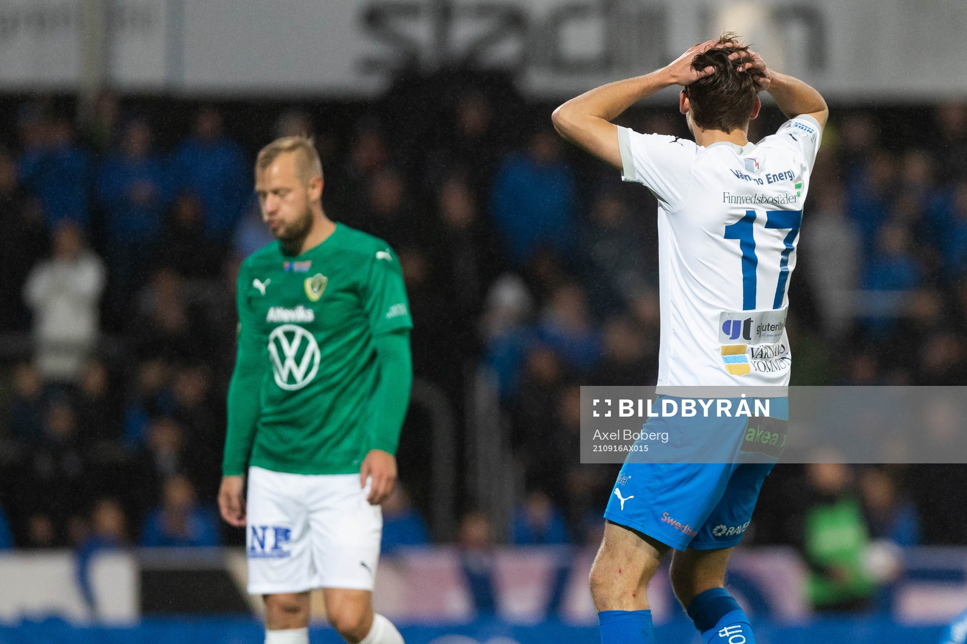 Värnamos Oscar Uddenäs deppar
