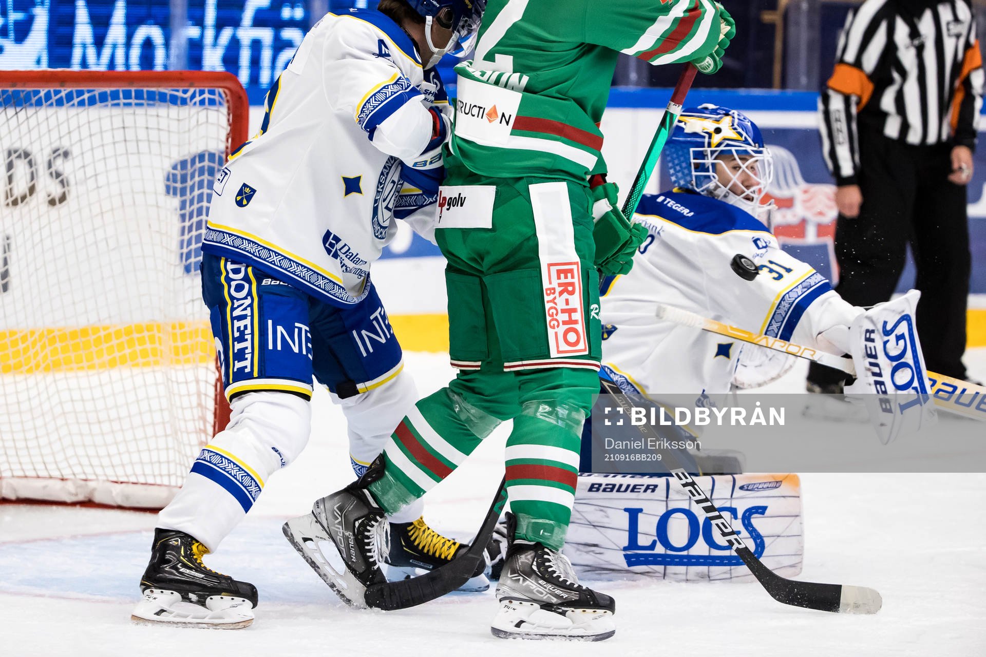 Leksands målvakt Kasimir Kaskisuo