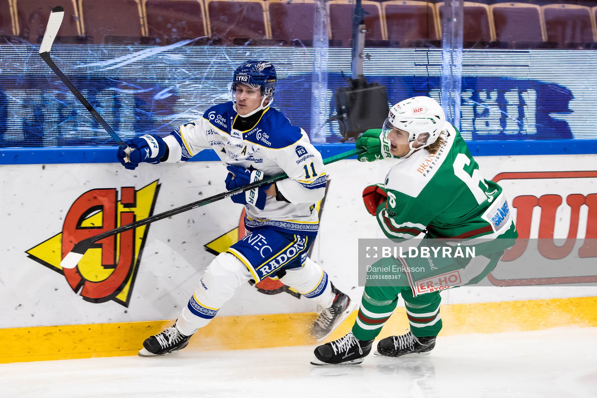 Leksands Martin Karlsson och Rögles Tony Sund