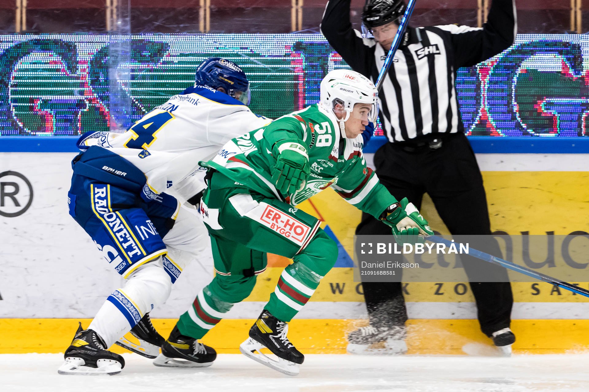 Rögles Ryan McKiernan och Leksands Carter Ashton