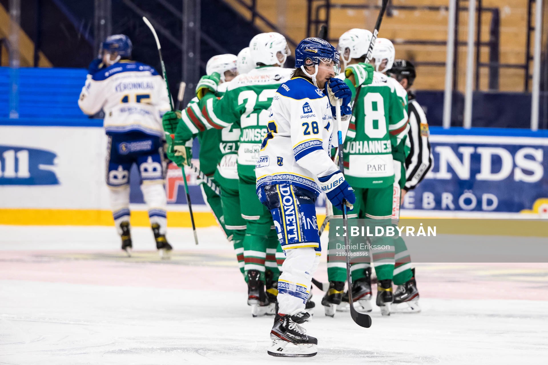 Leksands Justin Kloos deppar