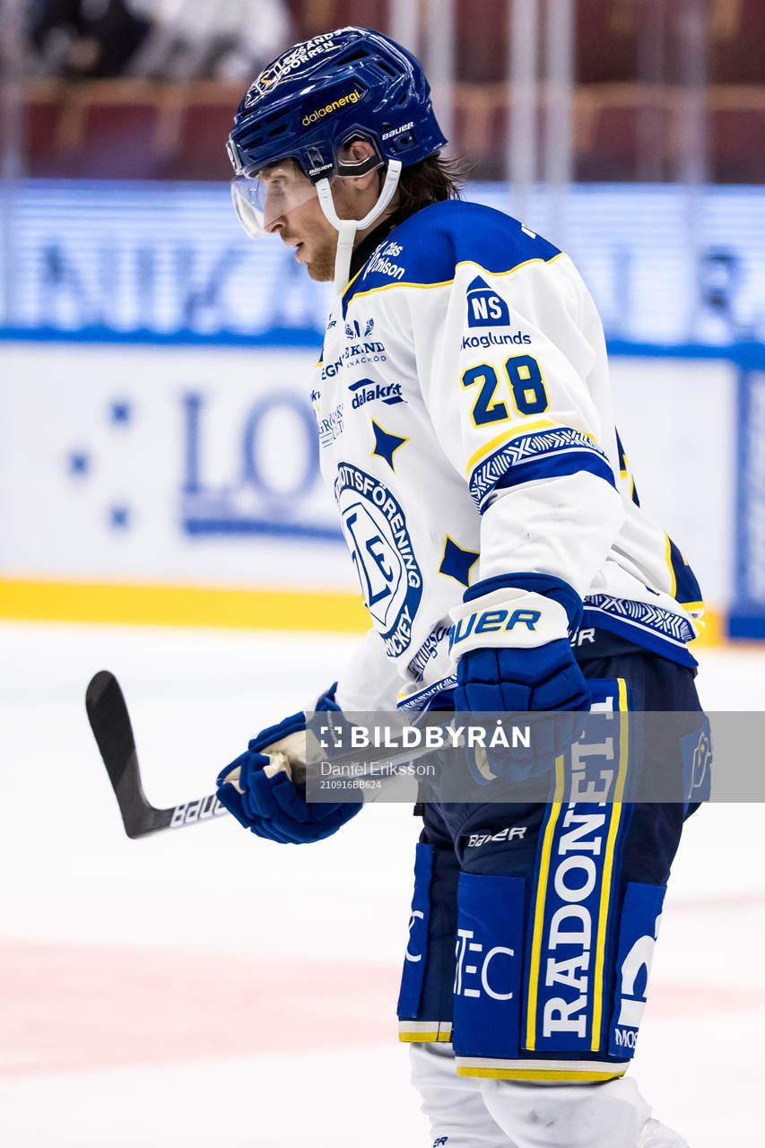 Leksands Justin Kloos deppar