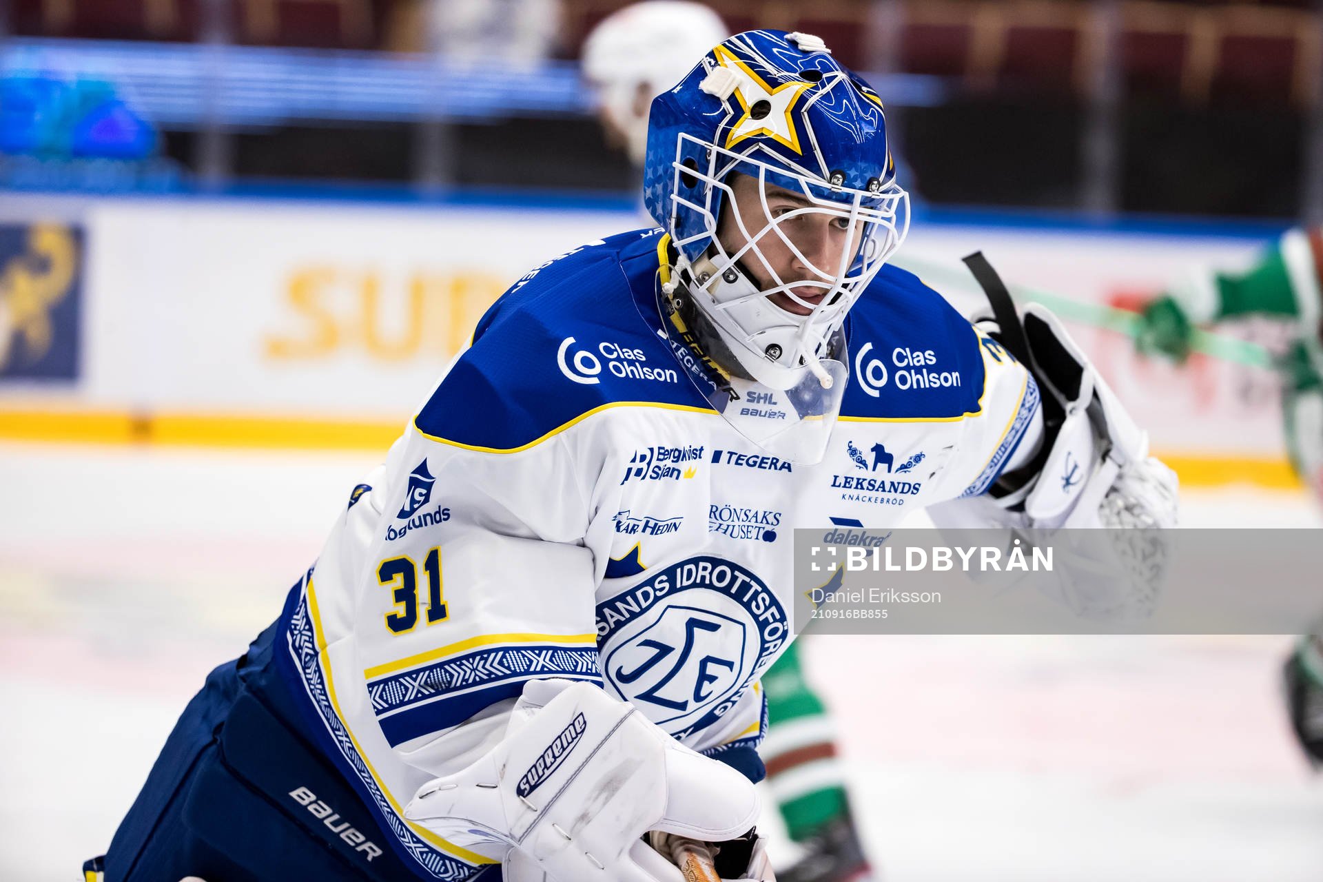 Leksands målvakt Kasimir Kaskisuo