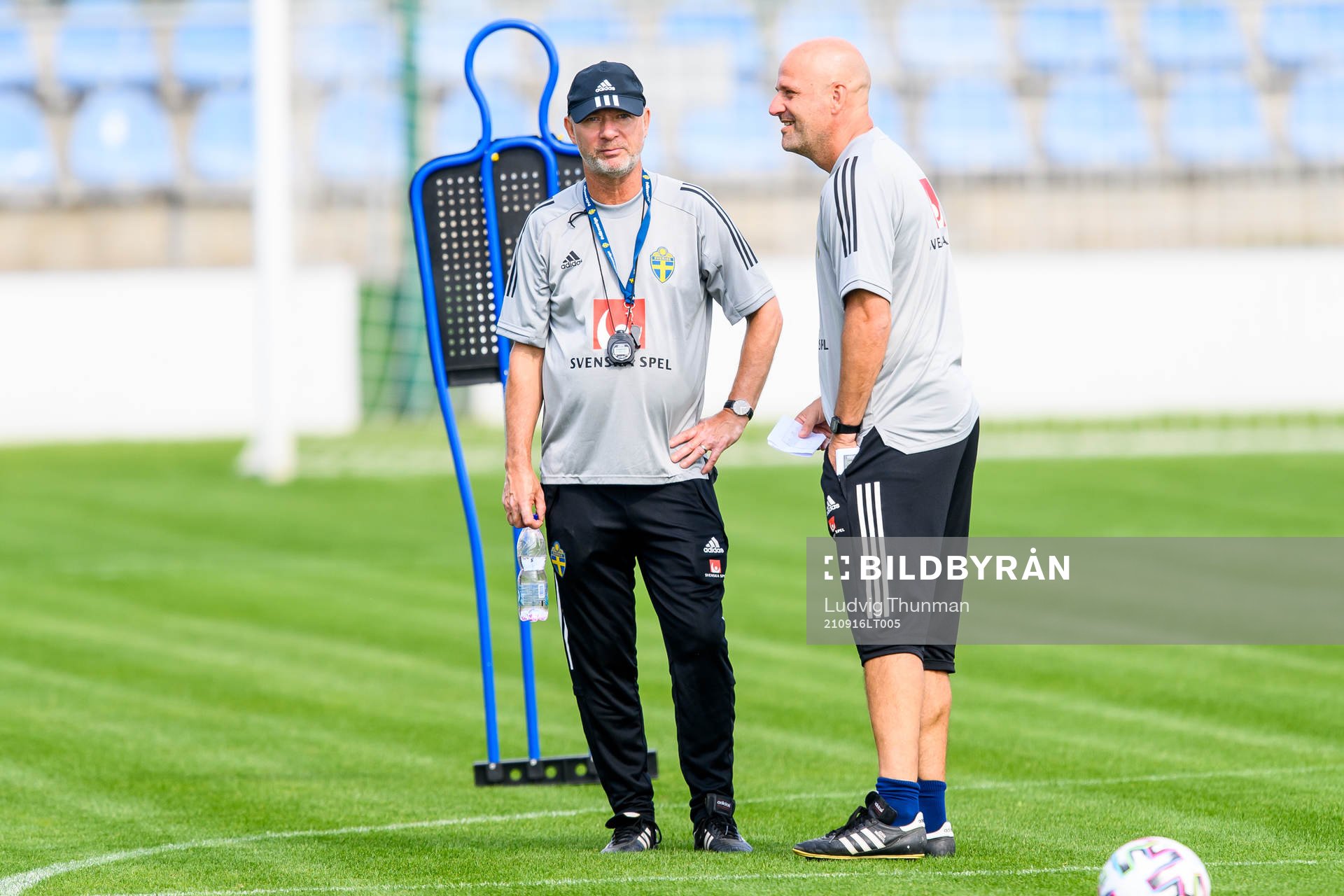 Peter Gerhardsson, head coach and Magnus Wikman, assistant