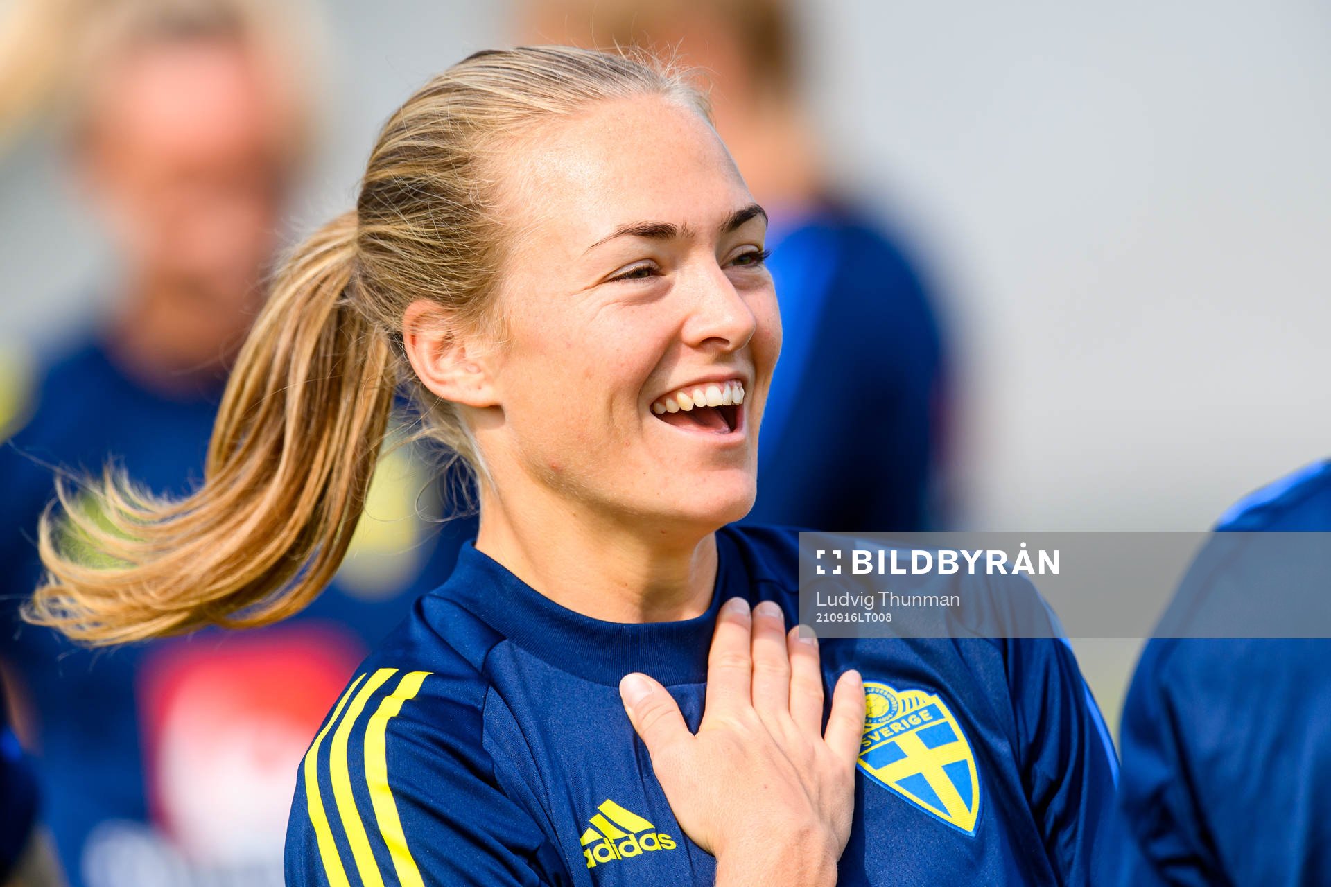 Magdalena Eriksson of the Swedish women's national football