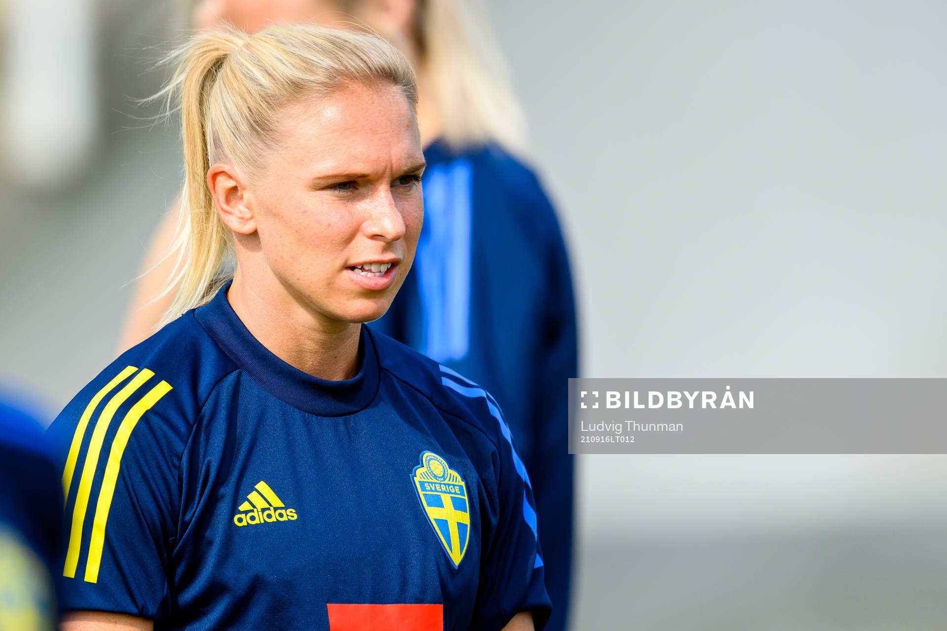 Jonna Andersson of the Swedish women's national football