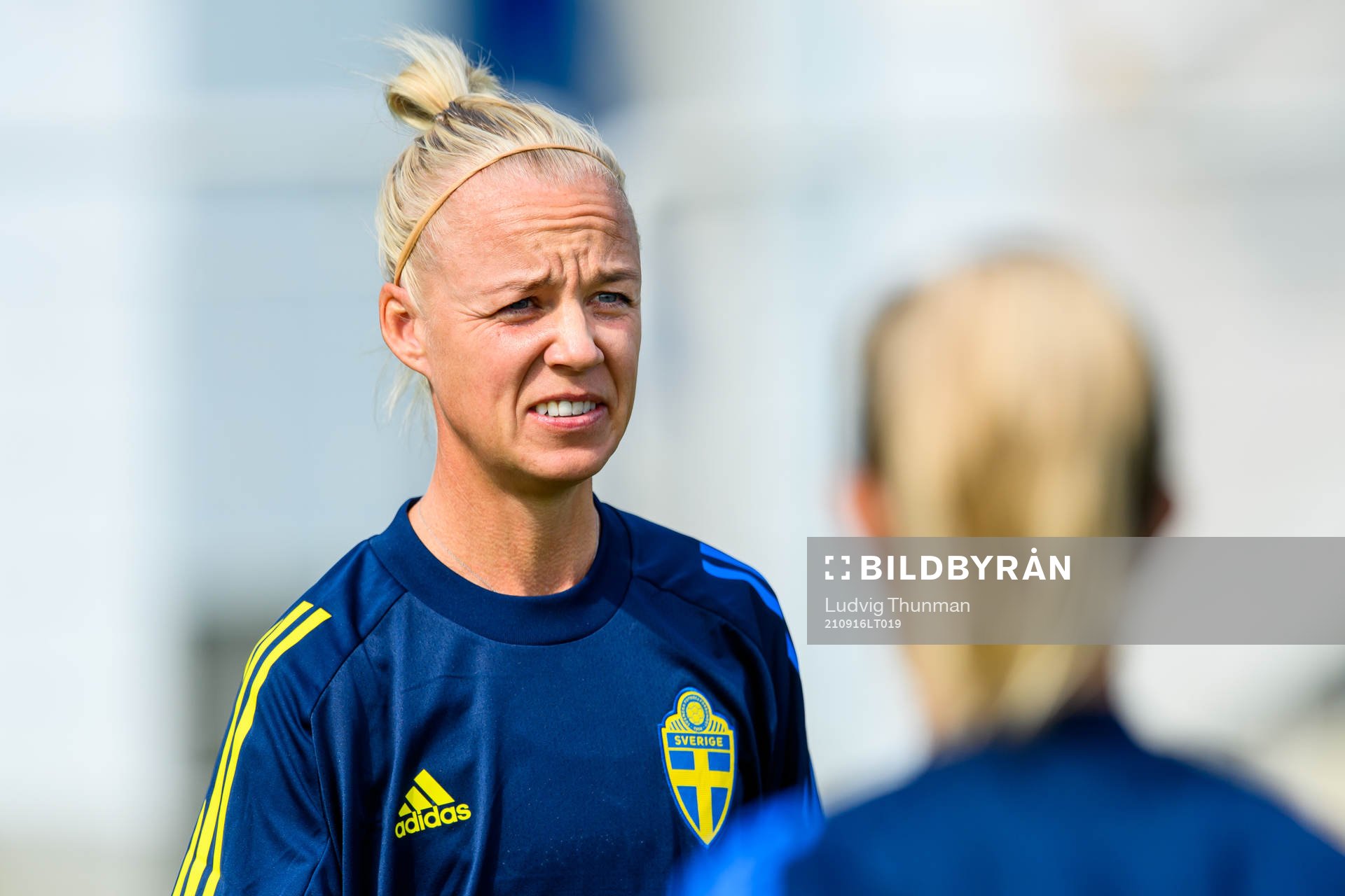 Caroline Seger of the Swedish women's national football team