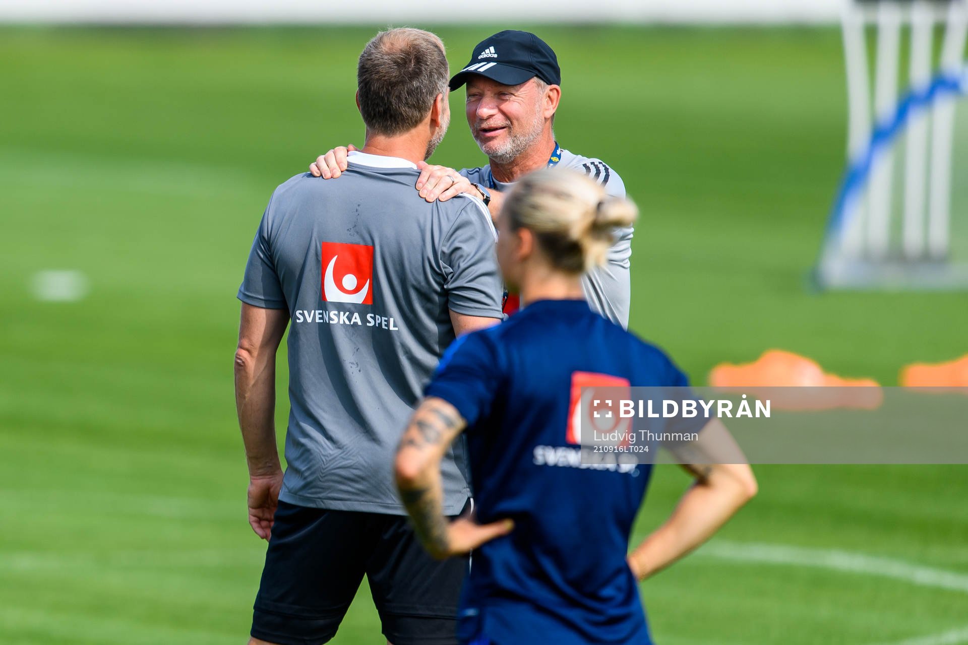 Peter Gerhardsson, head coach and Pontus Ekblom, physio of