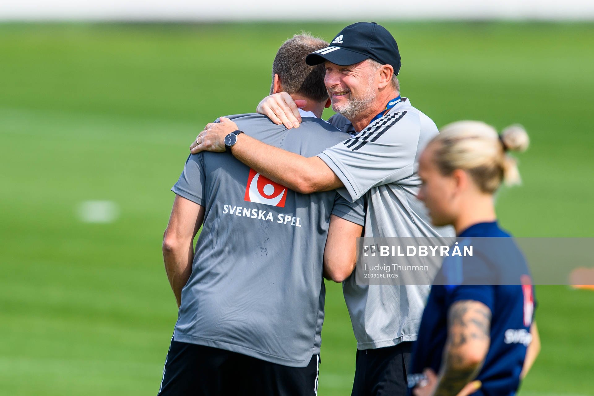 Peter Gerhardsson, head coach and Pontus Ekblom, physio of