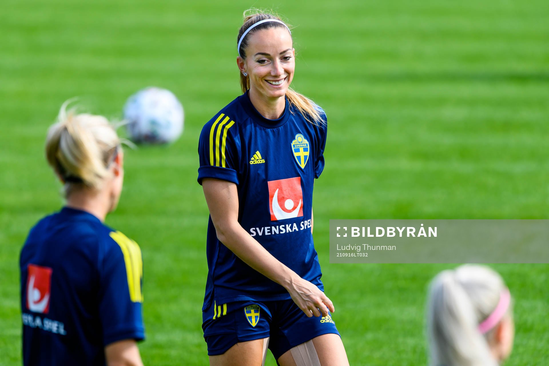 Kosovare Asllani of the Swedish women's national football