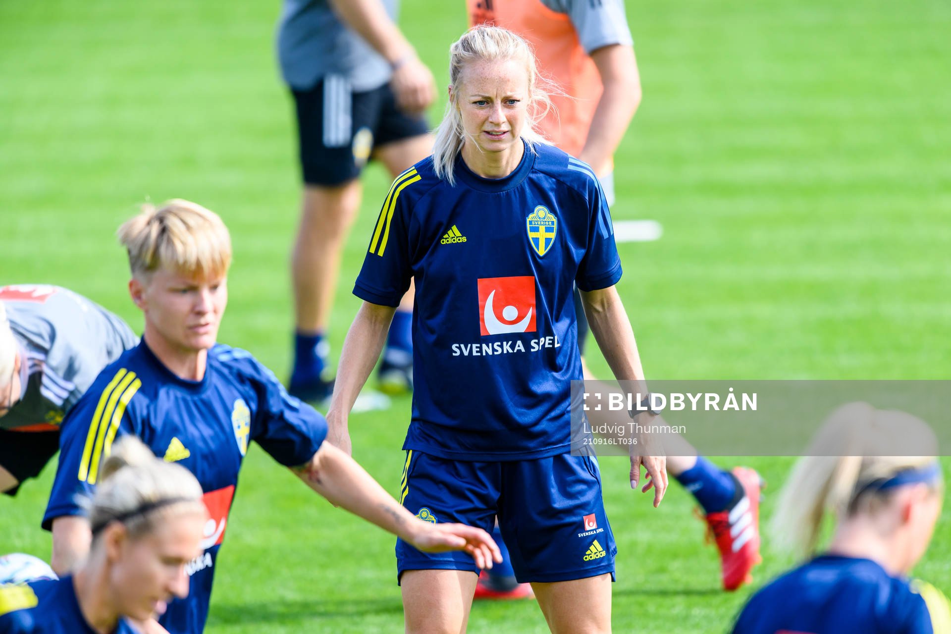 Amanda Ilestedt of the Swedish women's national football