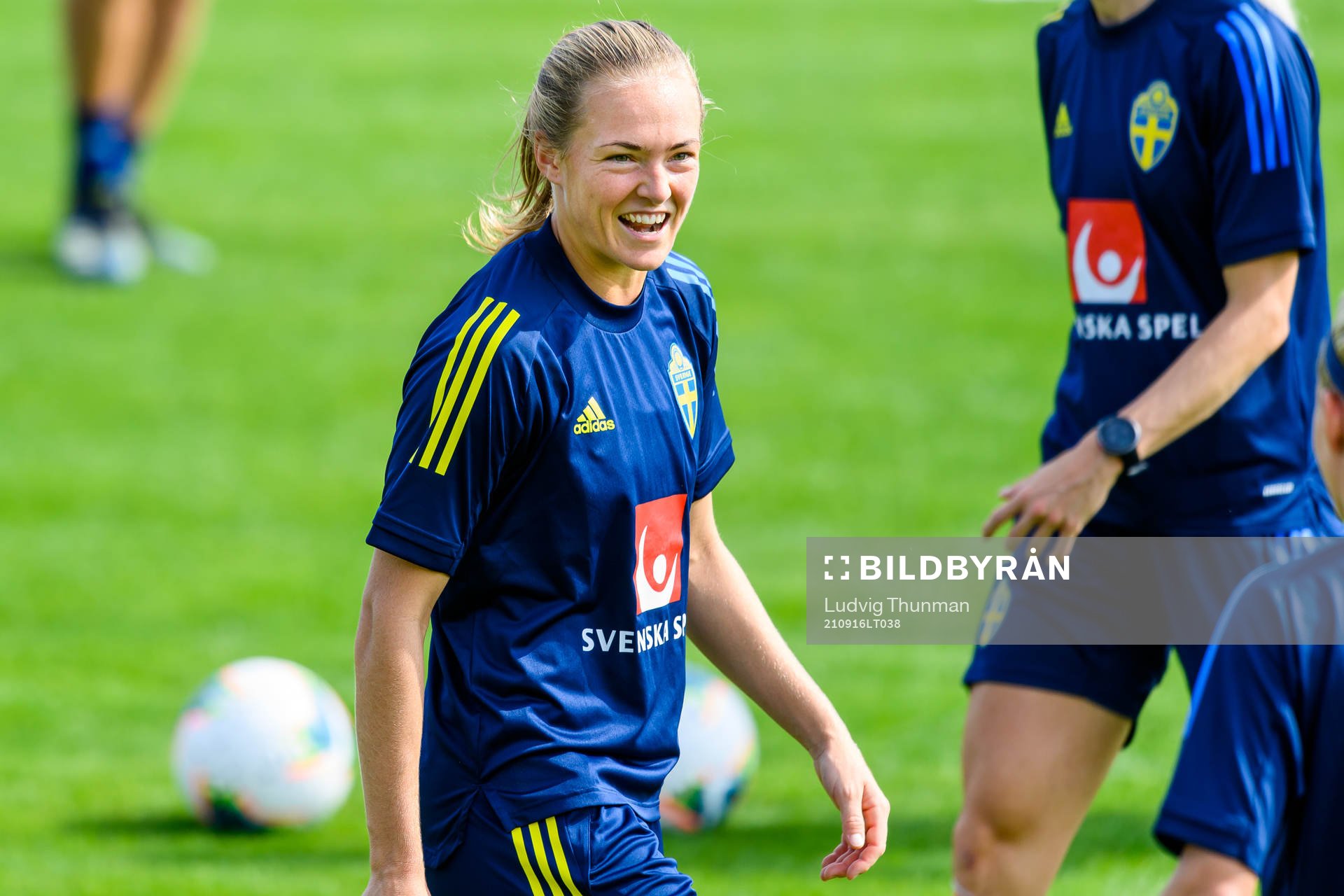 Magdalena Eriksson of the Swedish women's national football