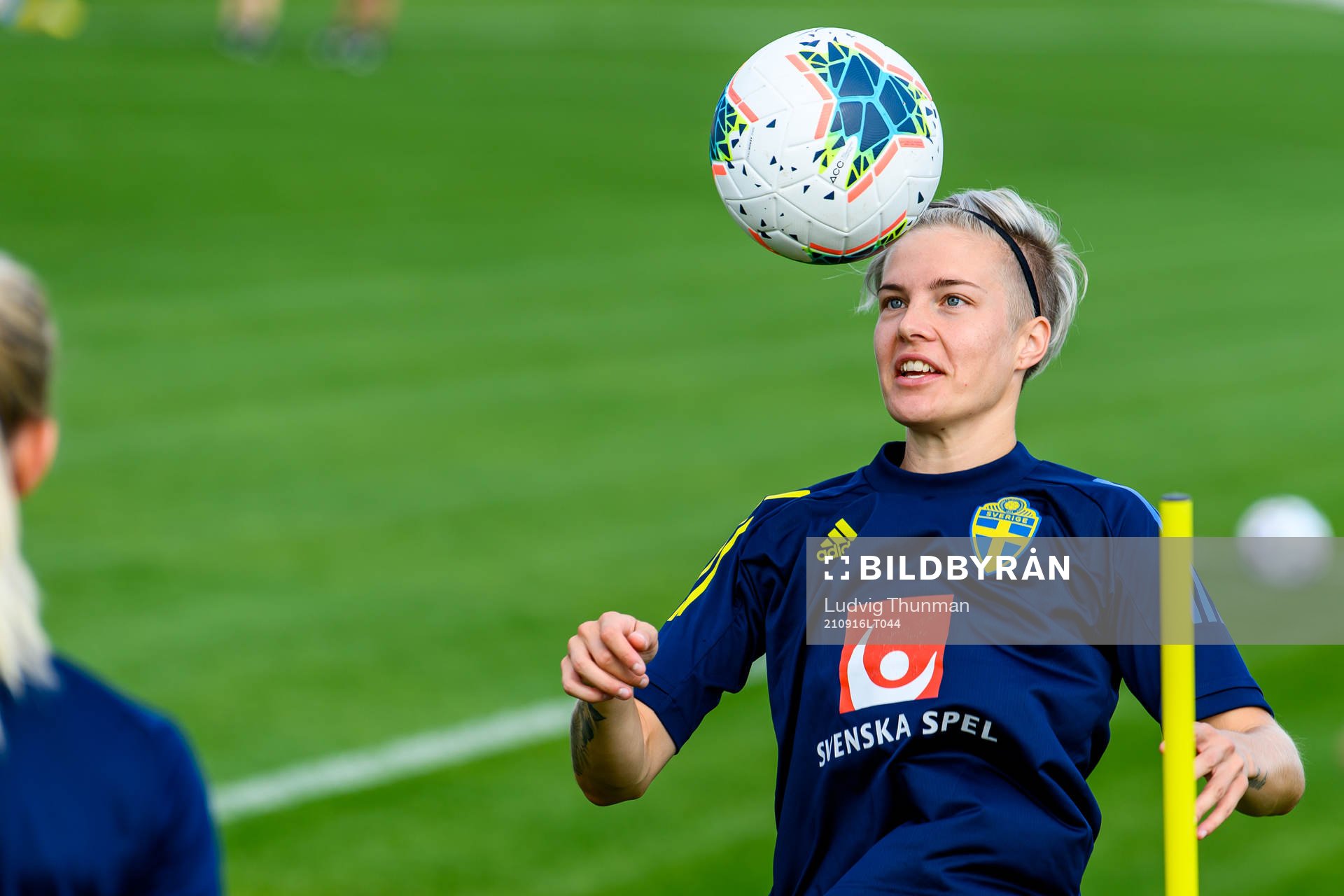 Lina Hurtig of the Swedish women's national football team