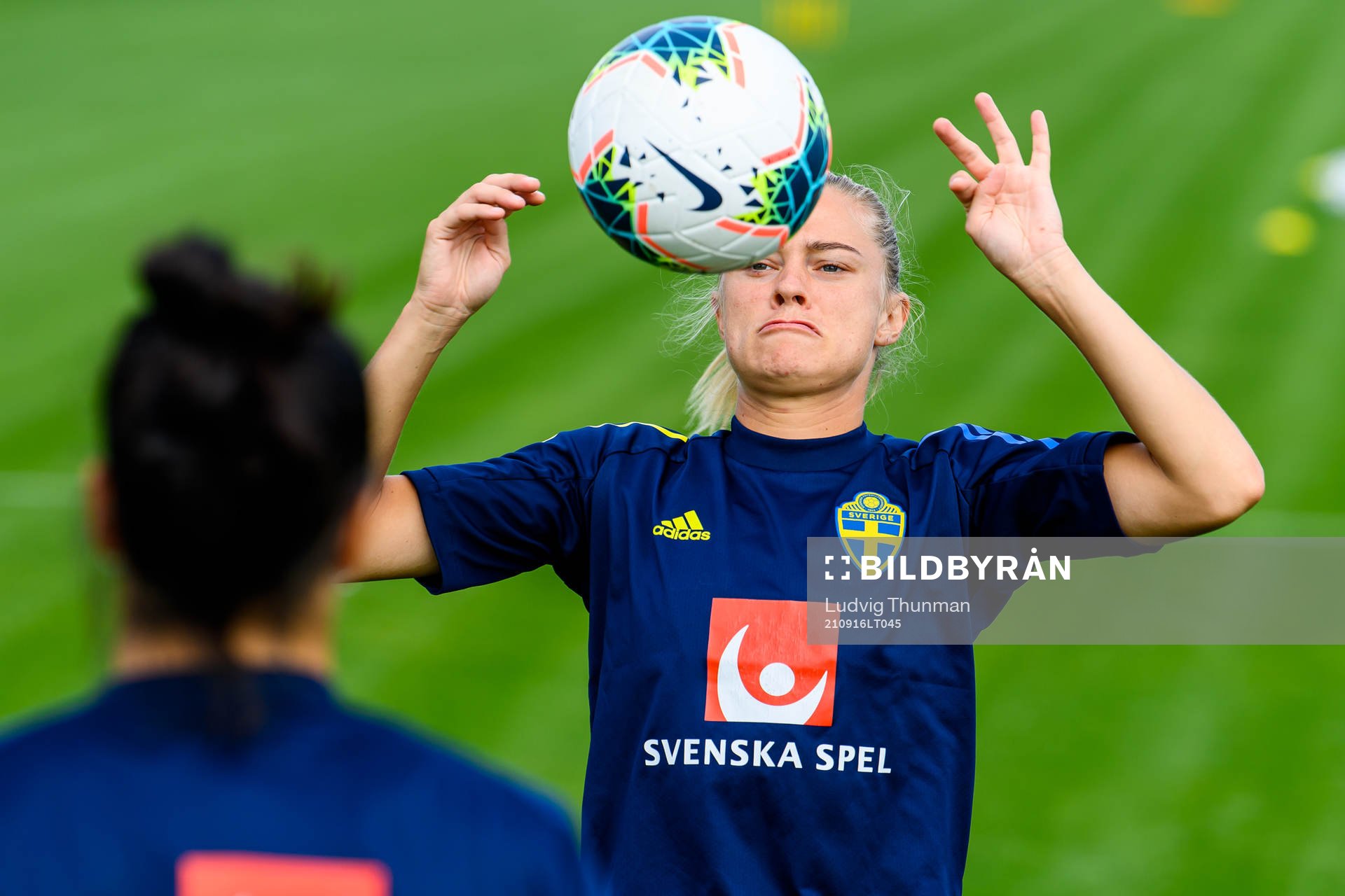 Fridolina Rolfö of the Swedish women's national football
