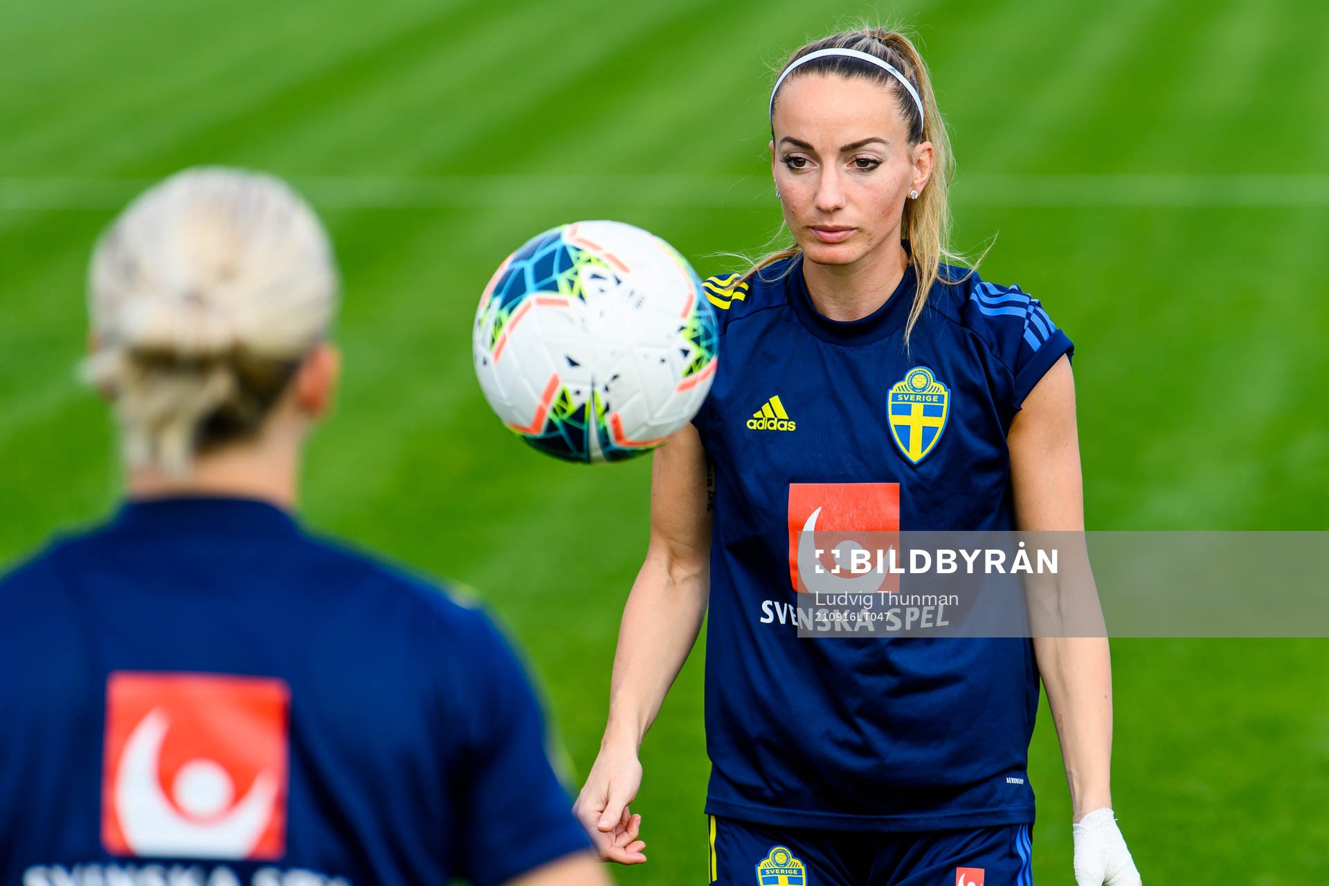 Kosovare Asllani of the Swedish women's national football