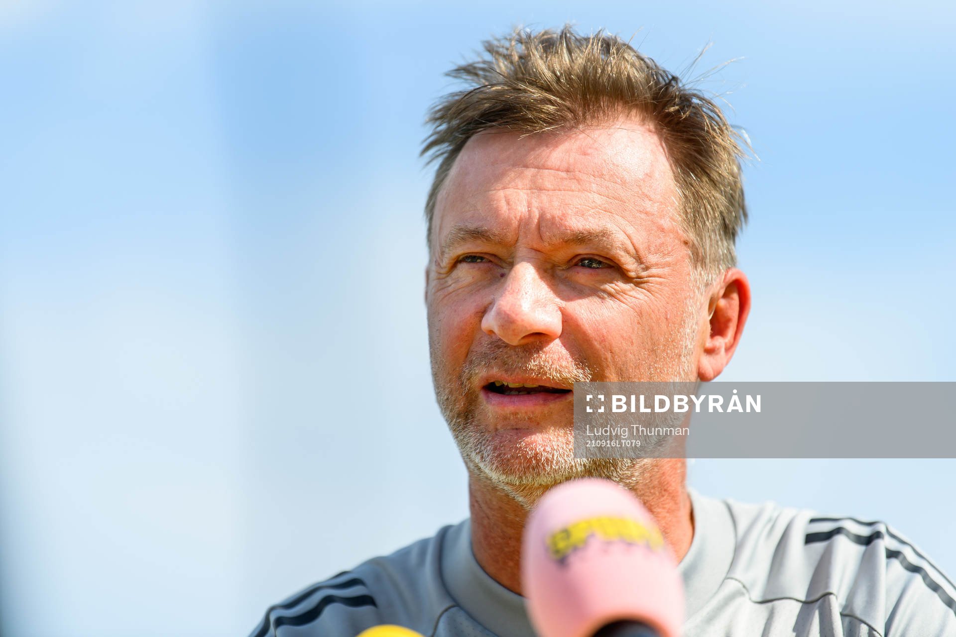 Peter Gerhardsson, head coach of the Swedish women's