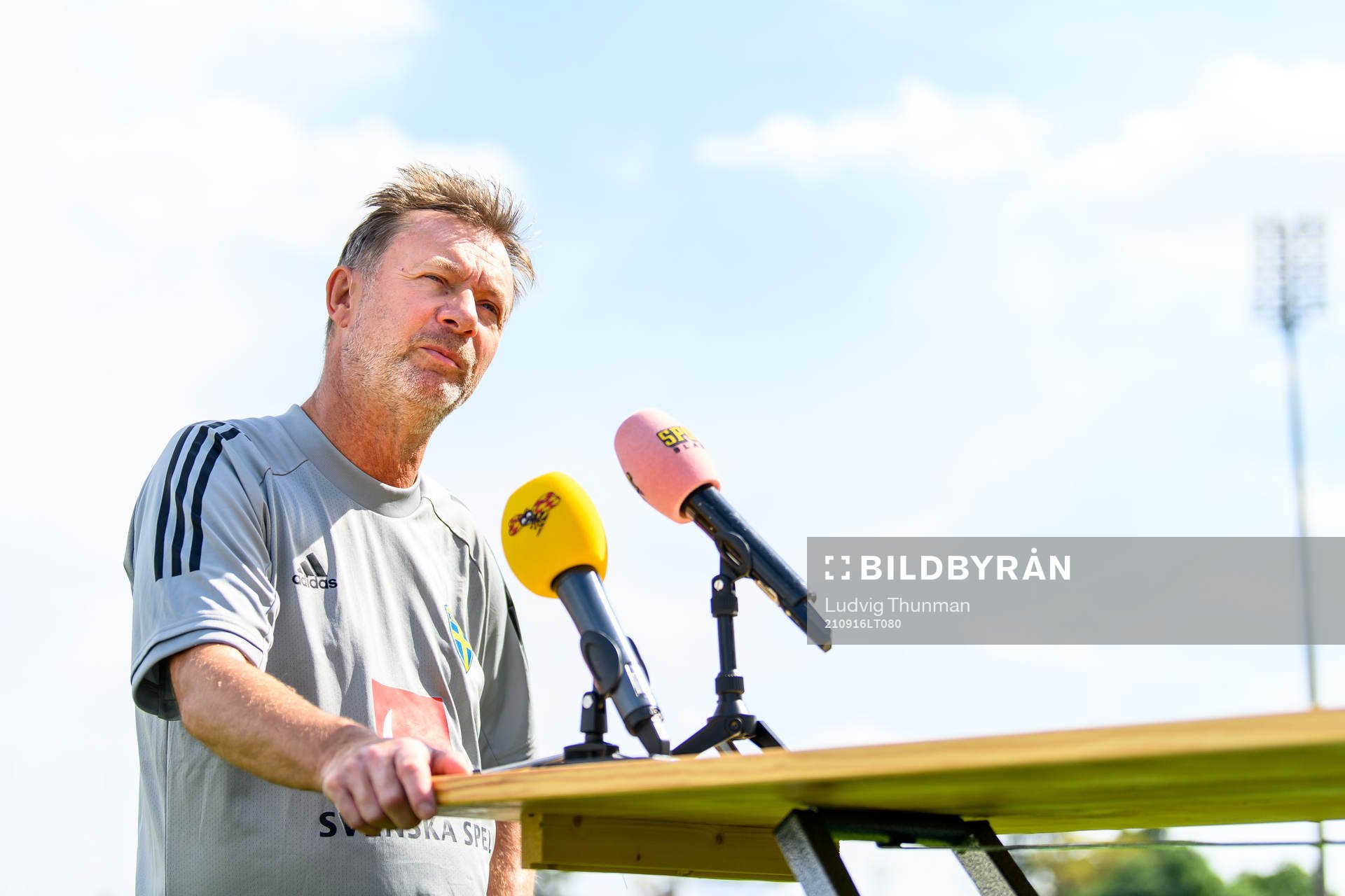 Peter Gerhardsson, head coach of the Swedish women's