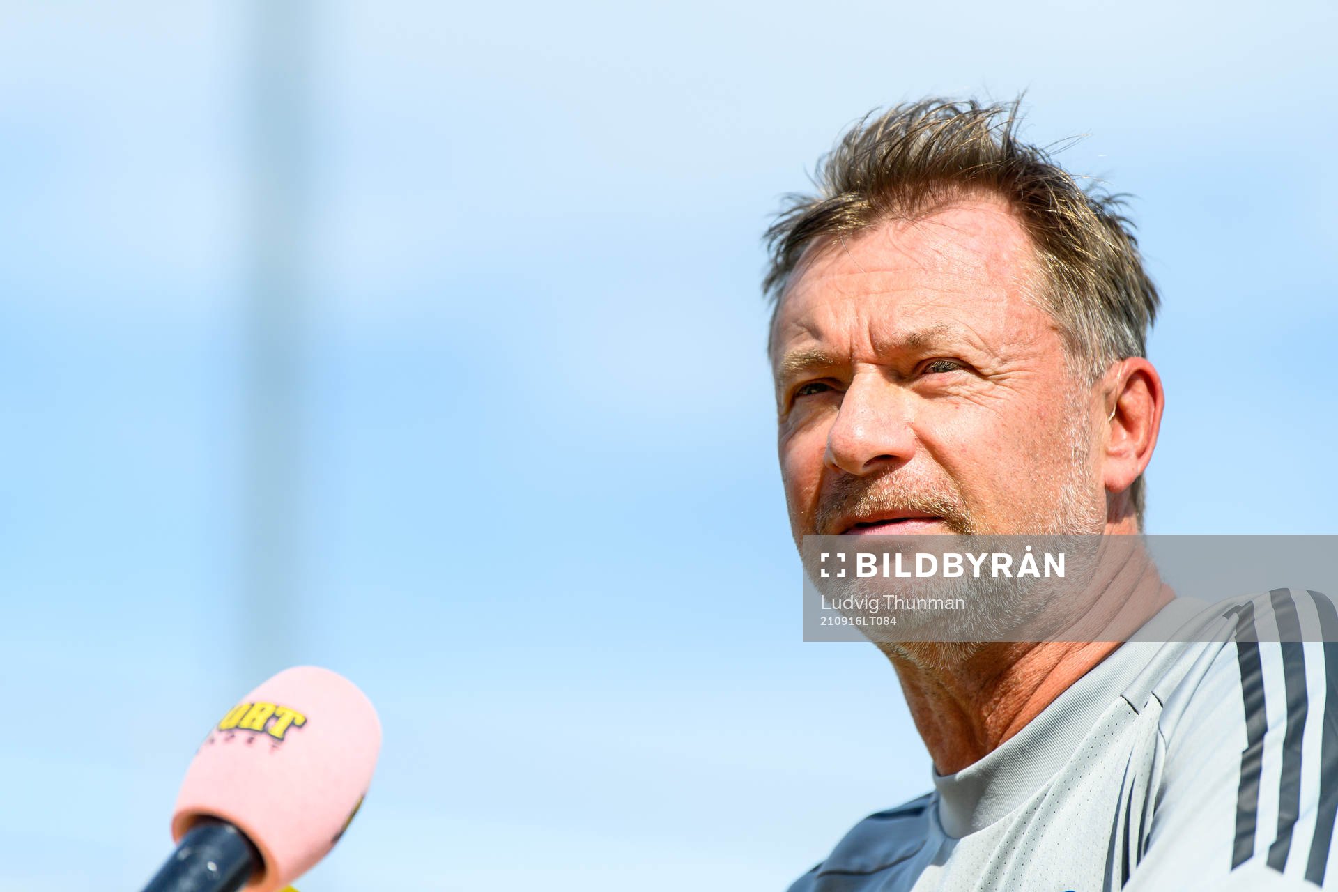 Peter Gerhardsson, head coach of the Swedish women's