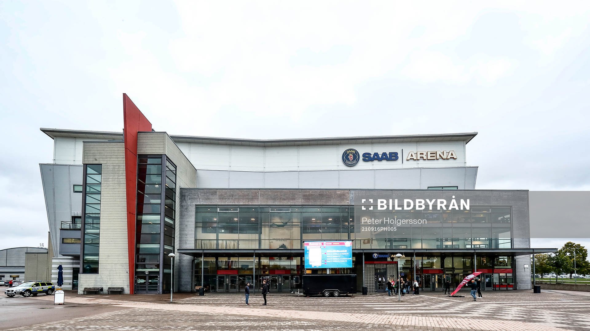 SAAB Arena före ishockeymatchen i SHL mellan Linköping