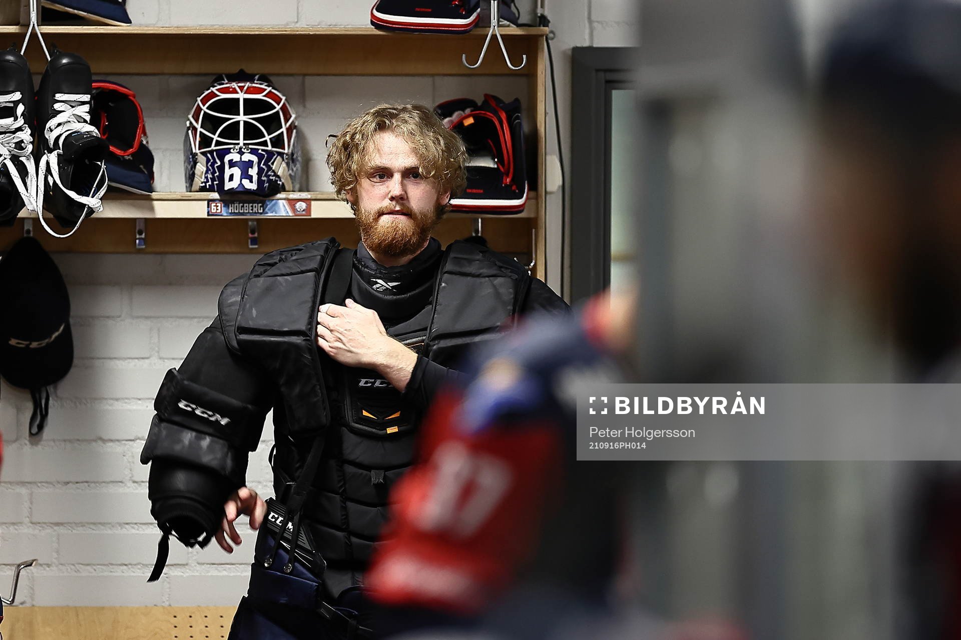 Linköpings målvakt Marcus Högberg