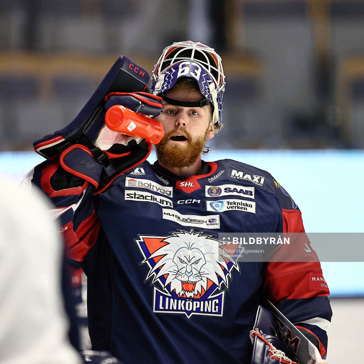 Linköpings målvakt Marcus Högberg