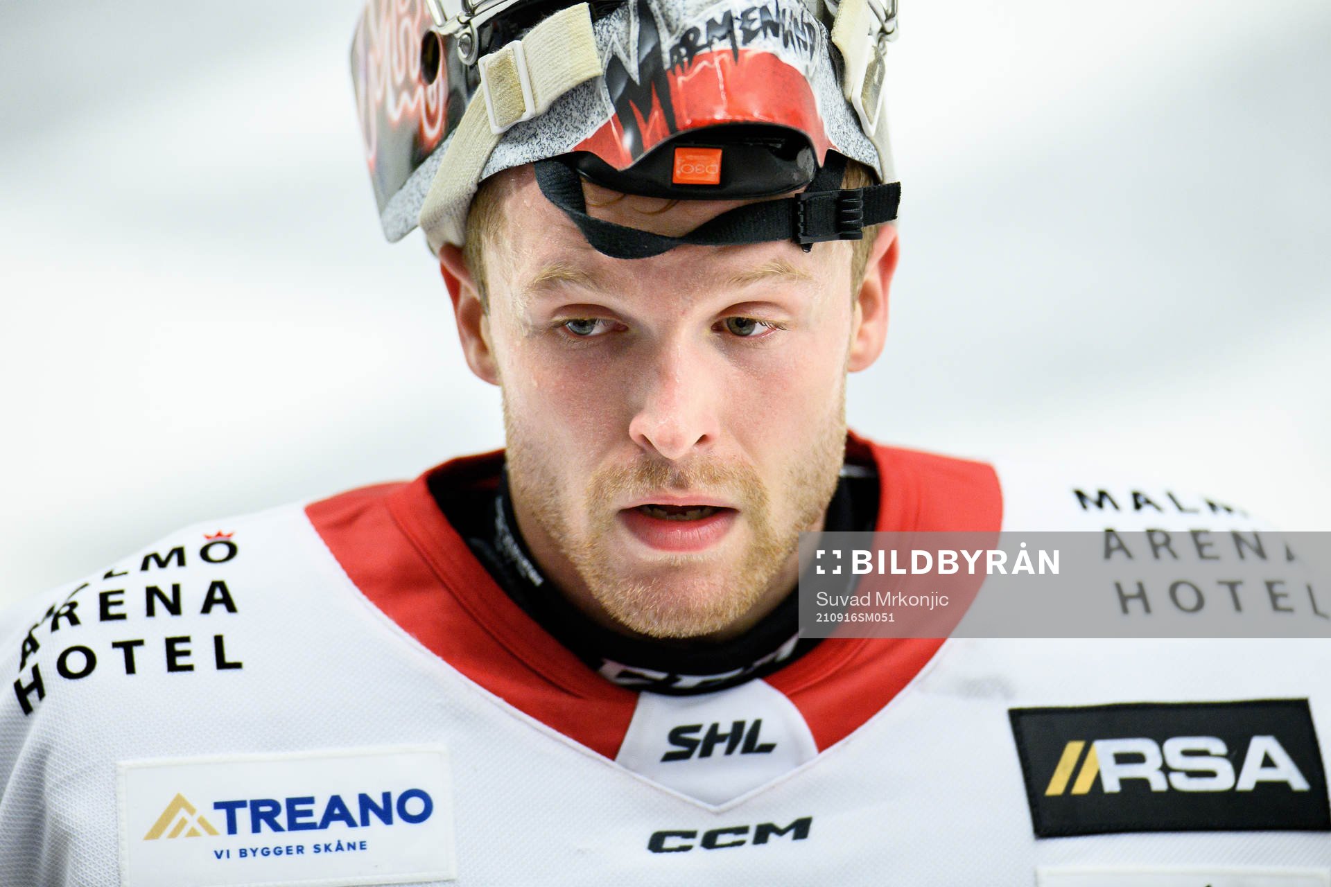 Malmö Redhawks målvakt Daniel Marmenlind