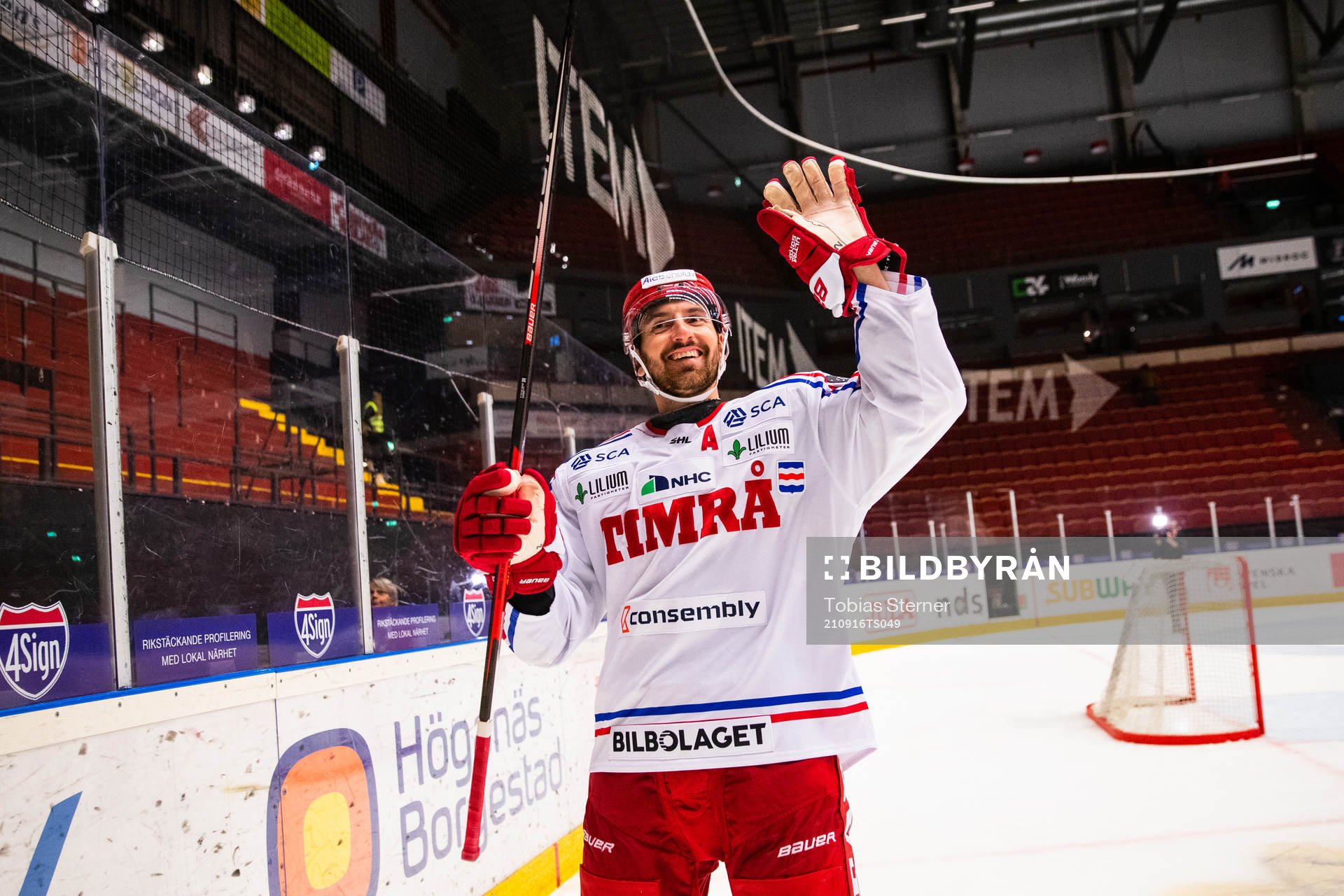 Timrås Albin Lundin jublar