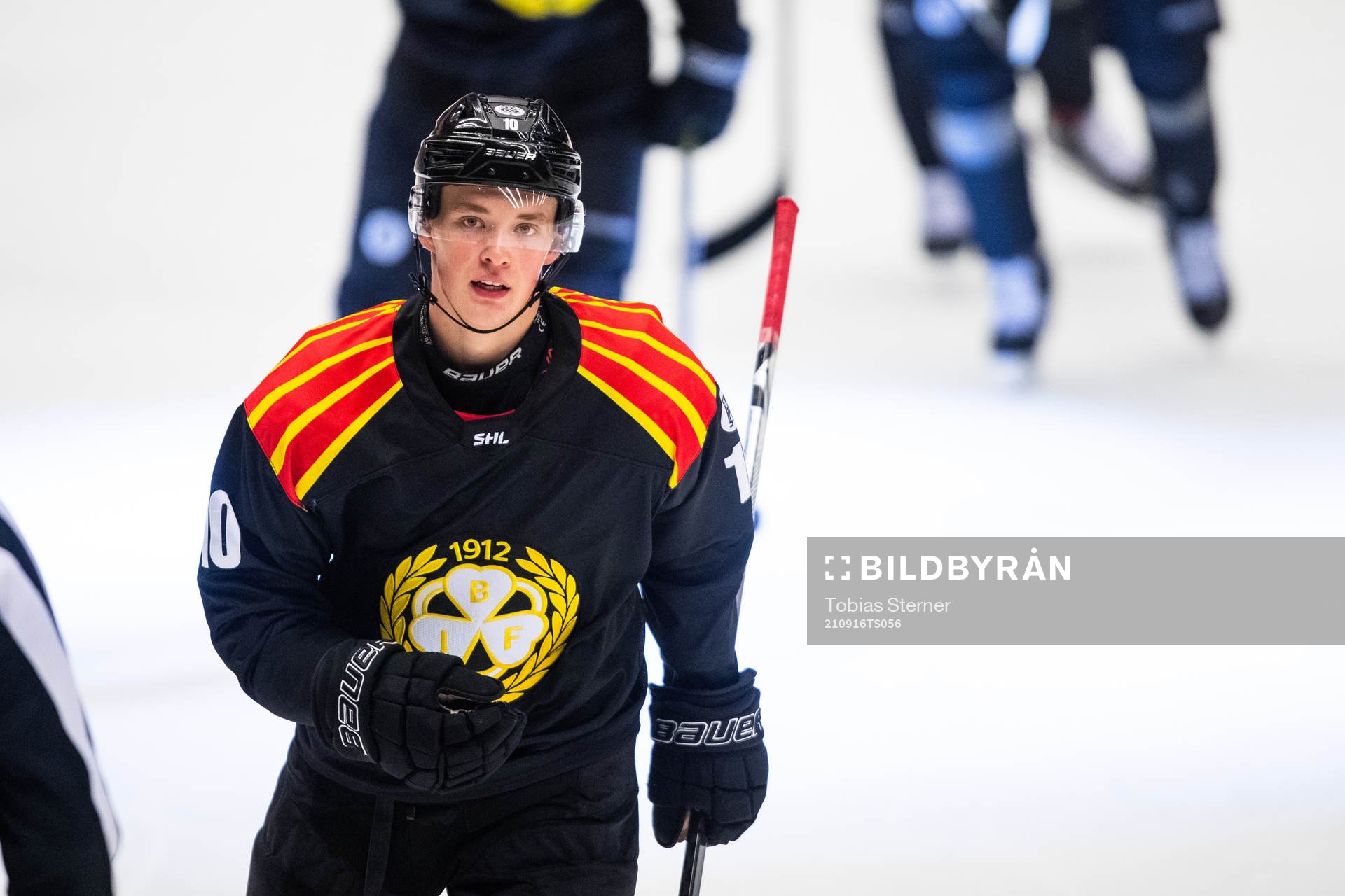 Brynäs Noel Gunler jublar