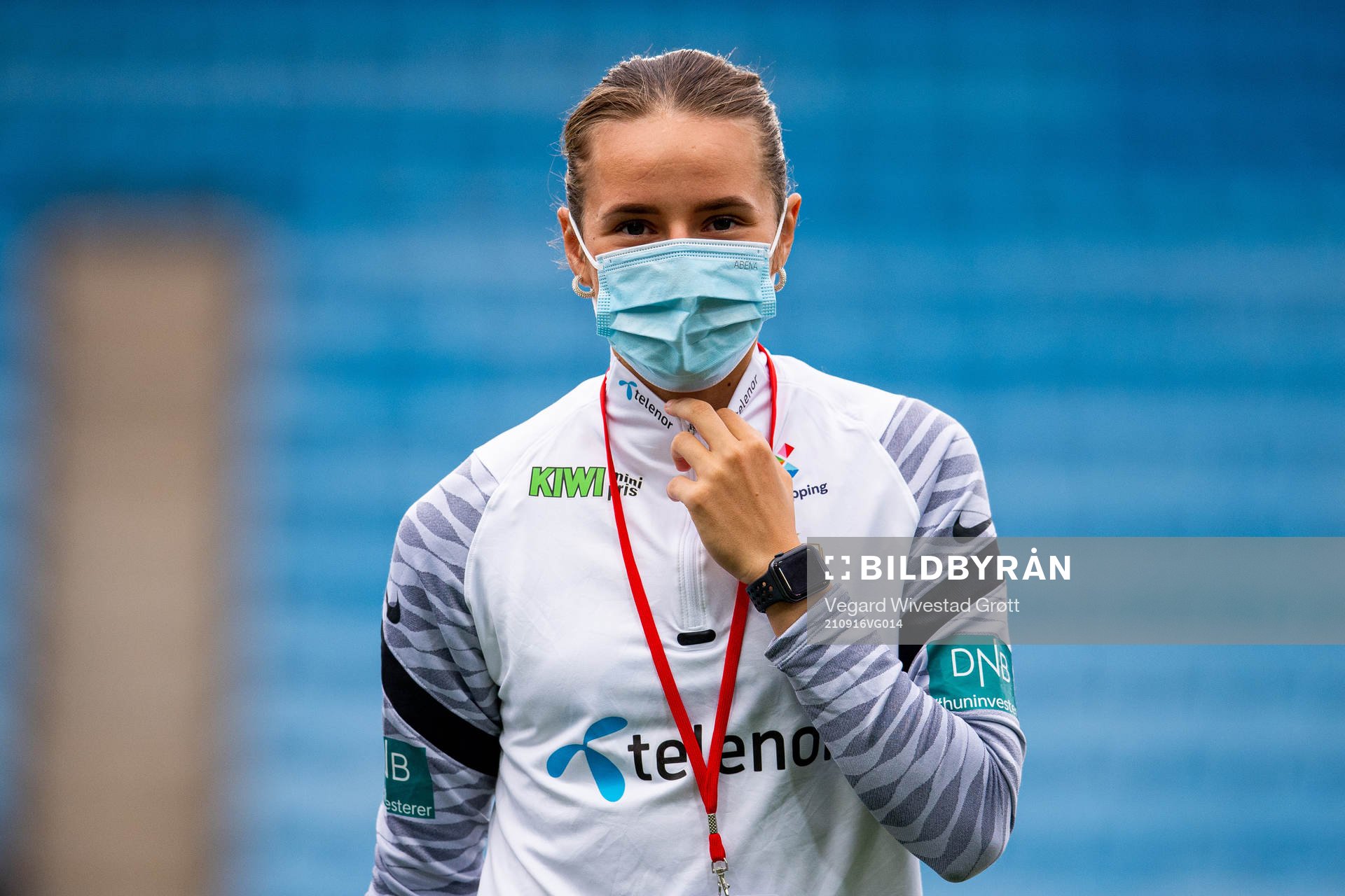 Goalkeeper Rugile Maria Rulyte of Norway