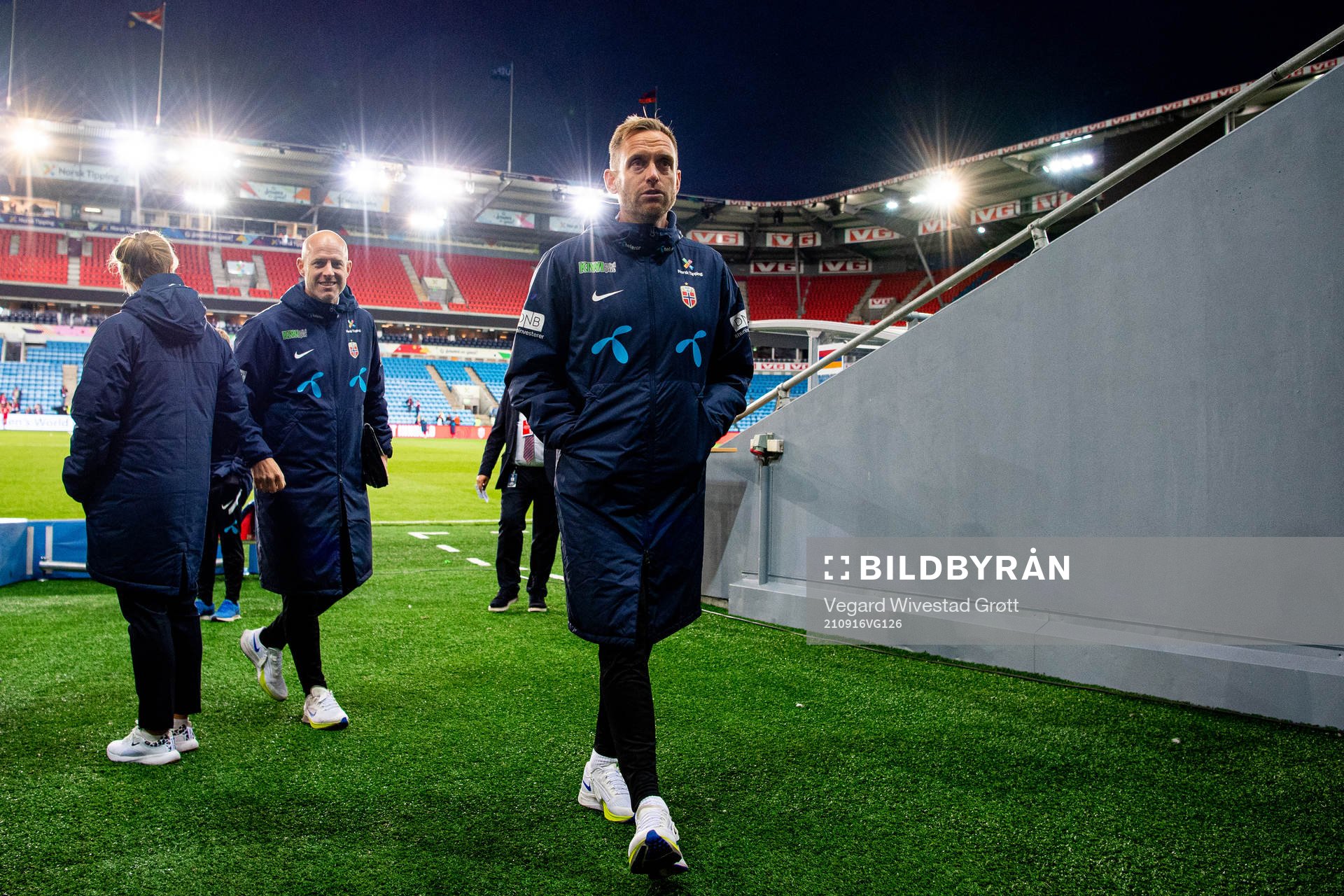 Martin Sjögren, head coach of Norway