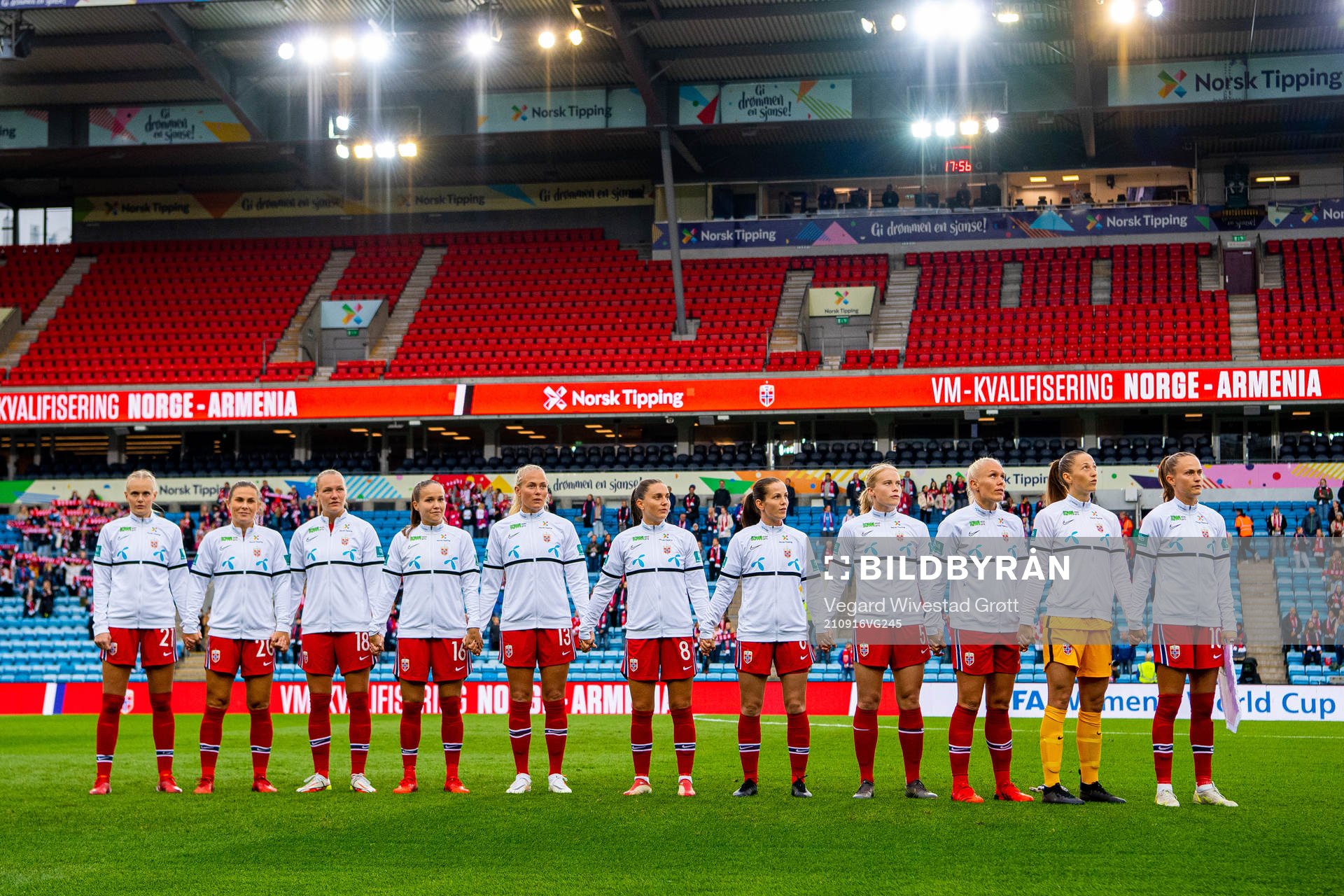 Karina Sævik, Emilie Bosshard Haavi, Frida Maanum, Guro