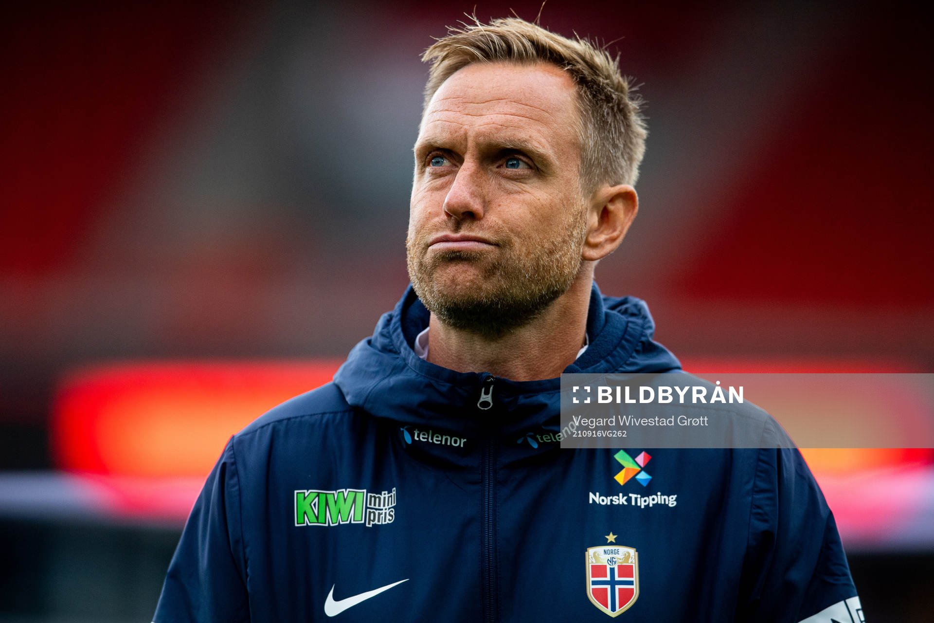 Martin Sjögren, head coach of Norway