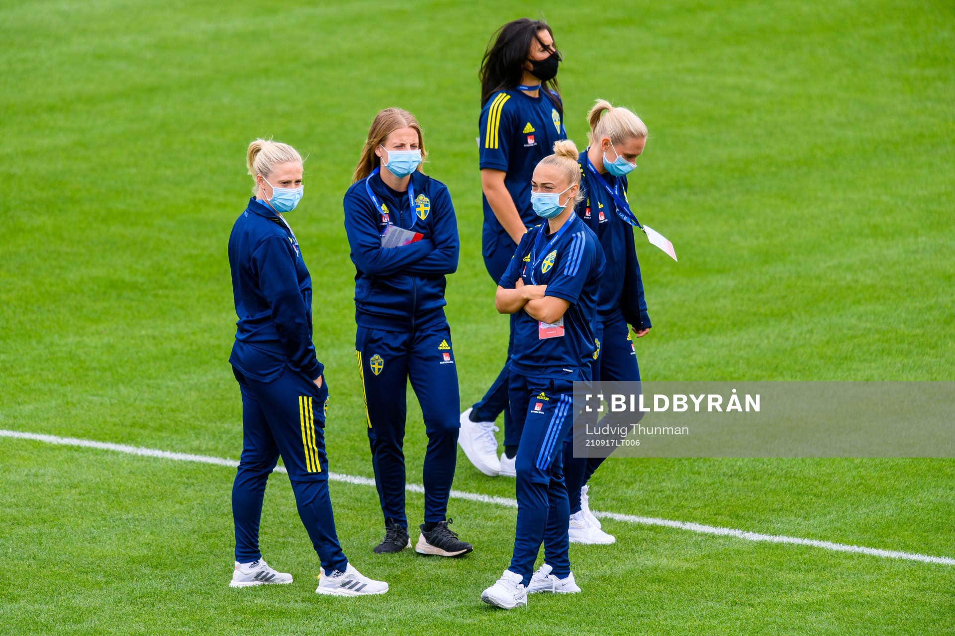 Rebecka Blomqvist, Anna Anvegård and Hanna Bennison of