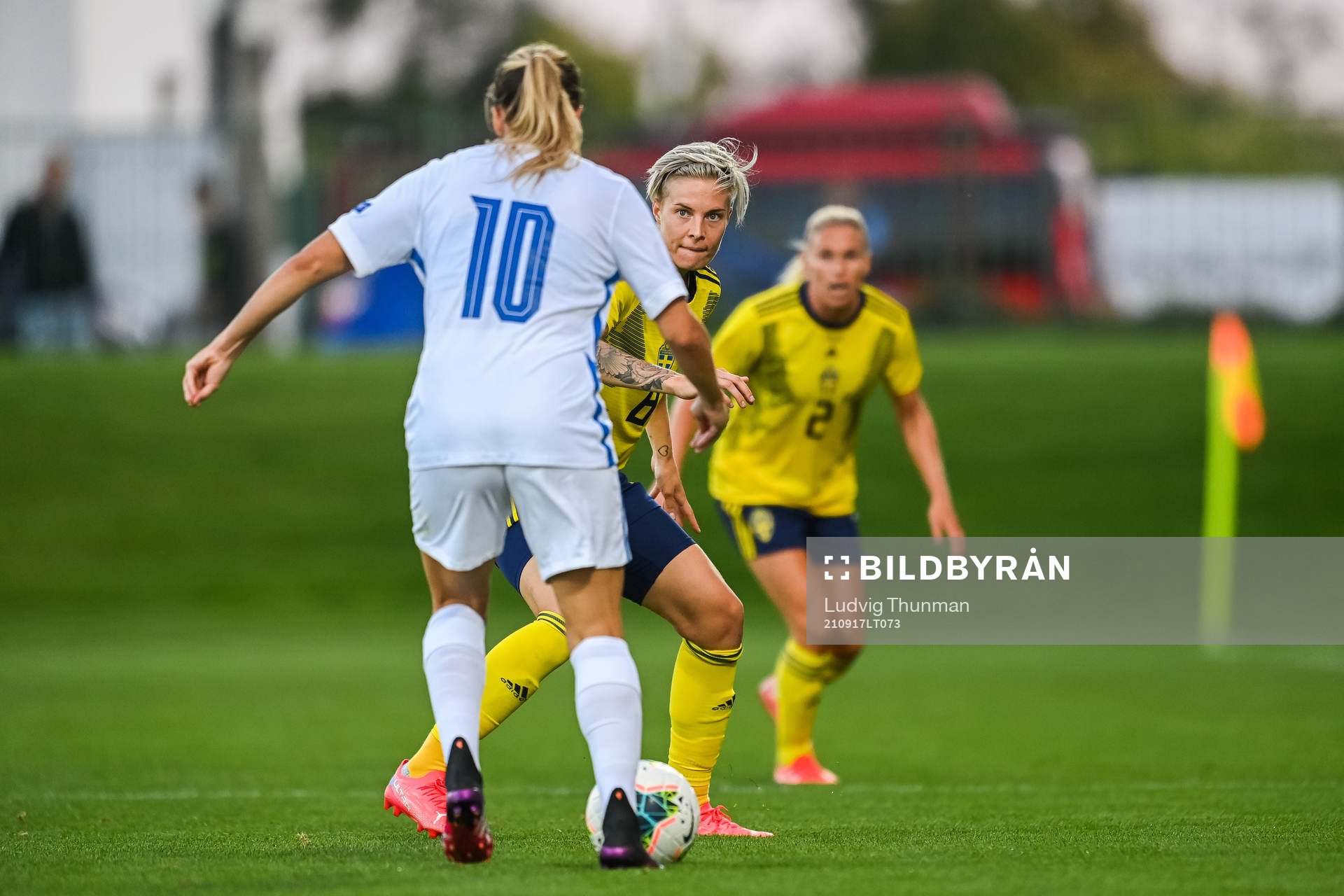 Lucia Ondrusova of Slovakia and Lina Hurtig of Sweden