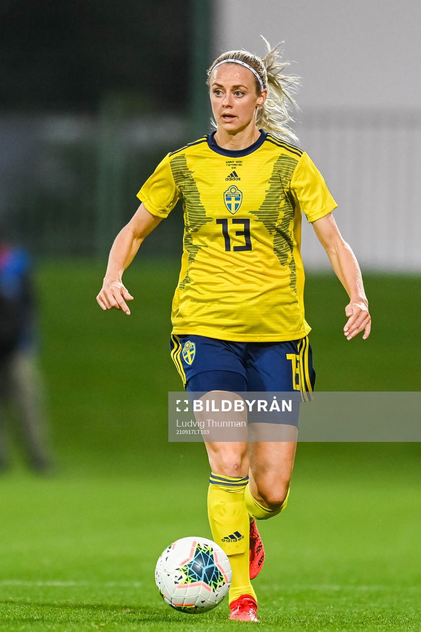 Amanda Ilestedt of Sweden