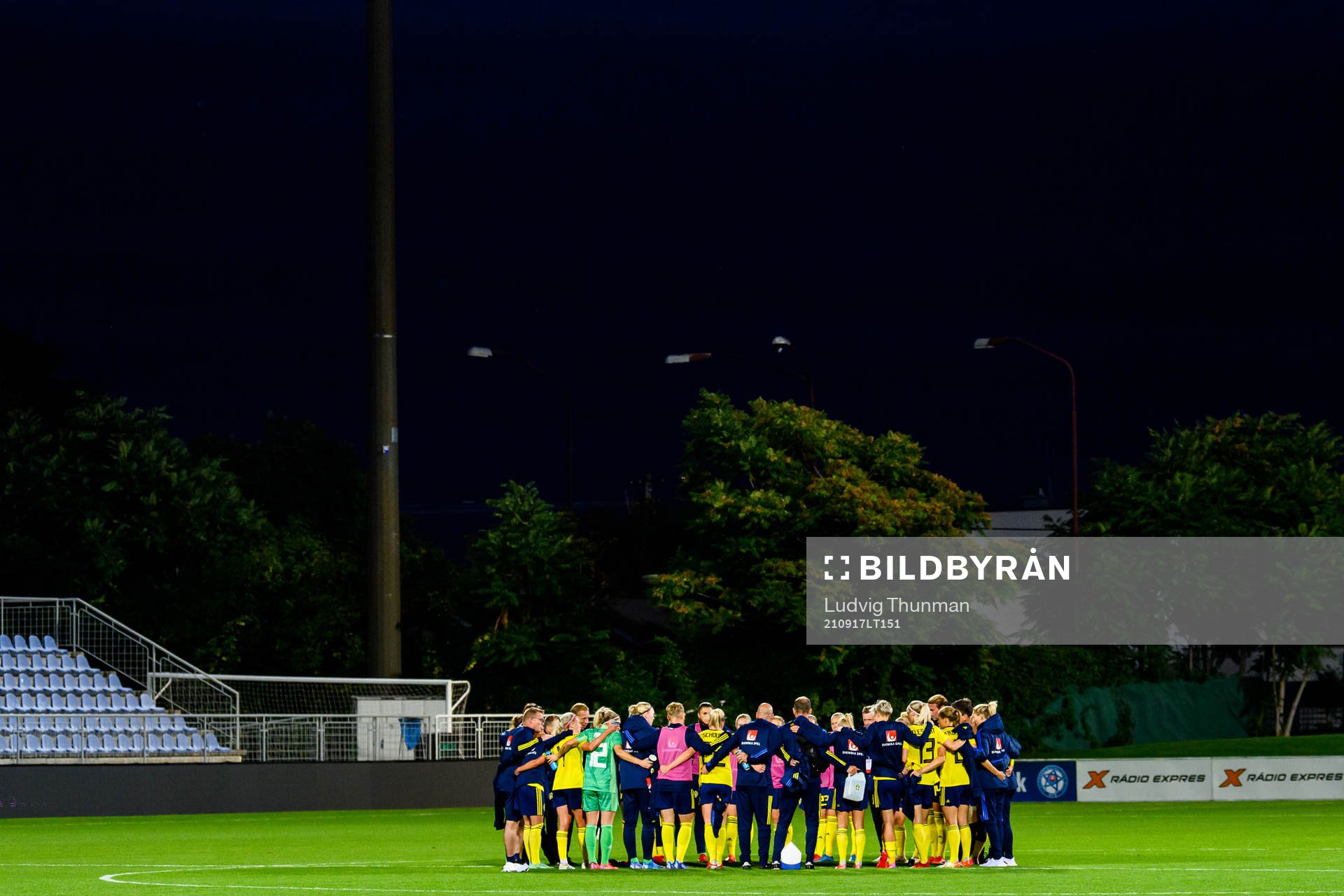 Player of Sweden gather