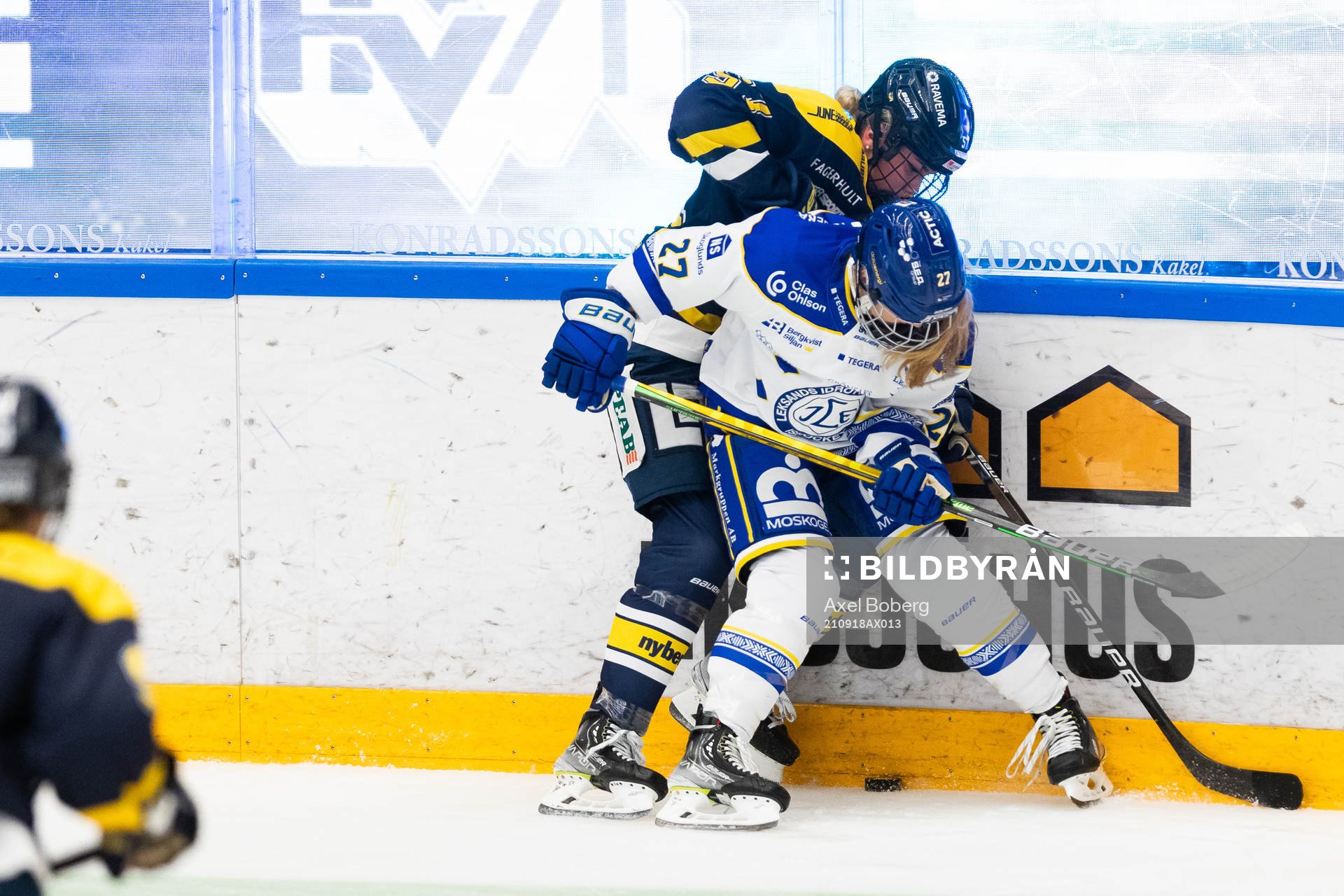 s Elin Svensson och Leksands Katerina Bukolska