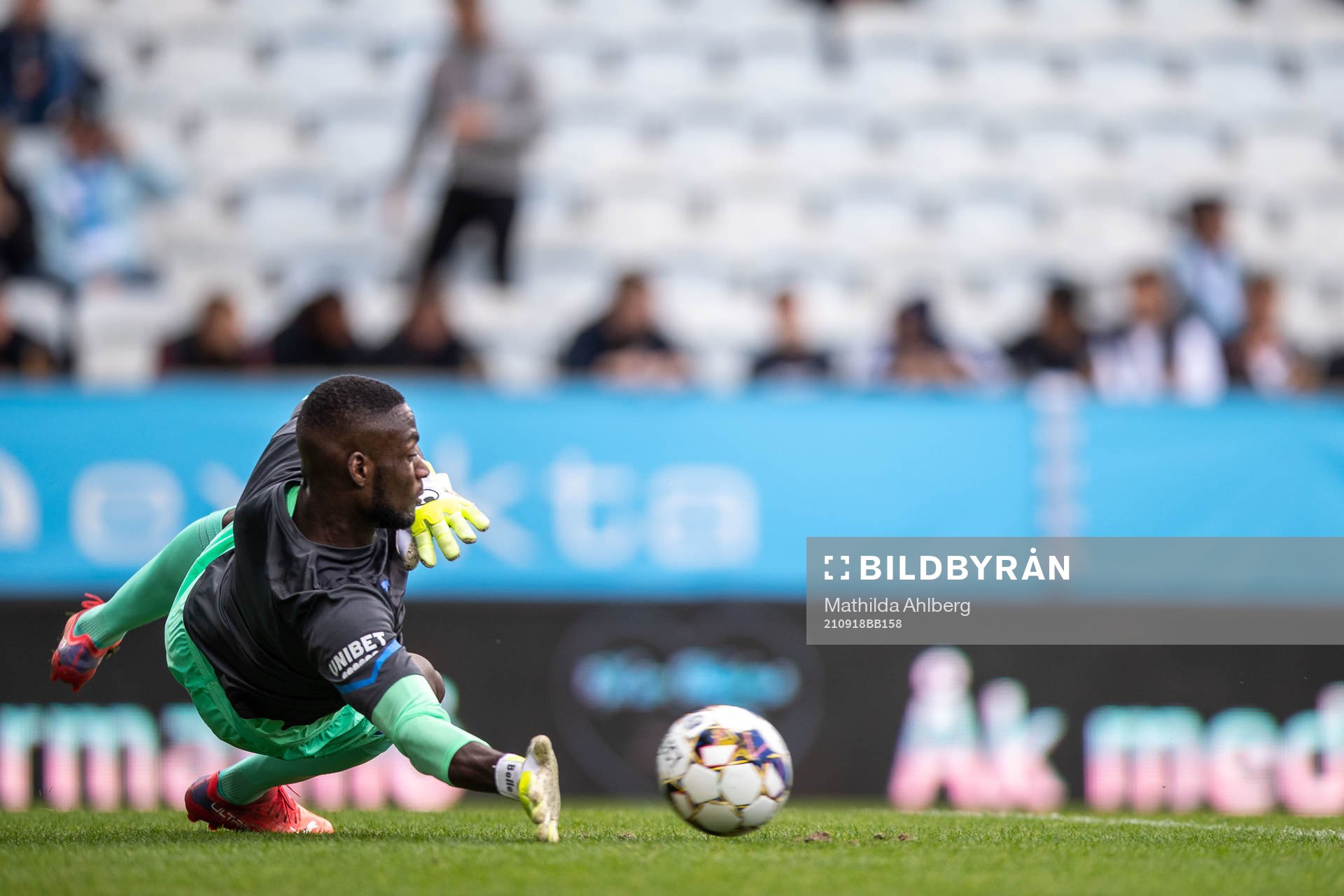 Malmö FFs målvakt Ismael Diawara