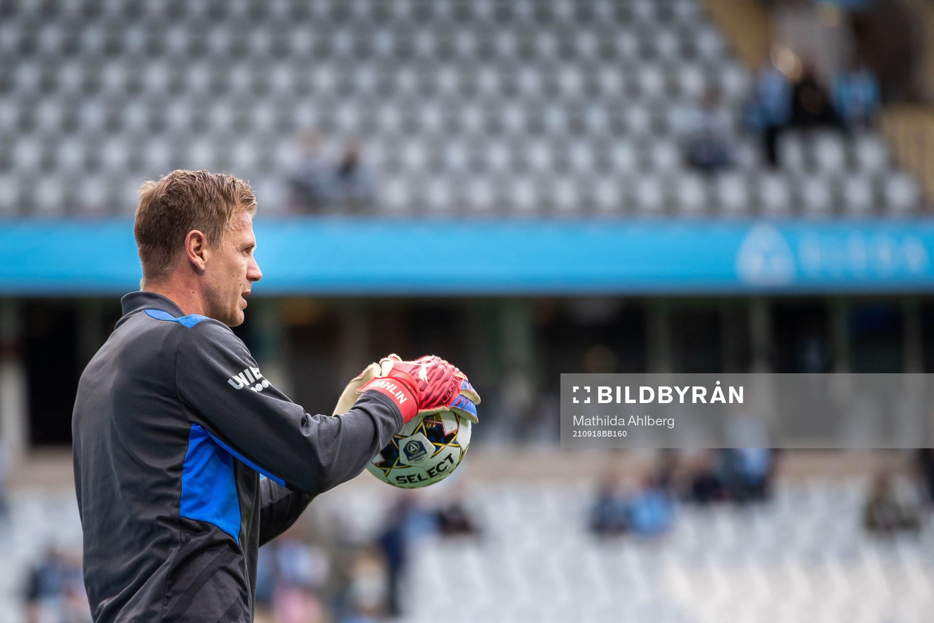 Malmö FFs målvakt Johan Dahlin