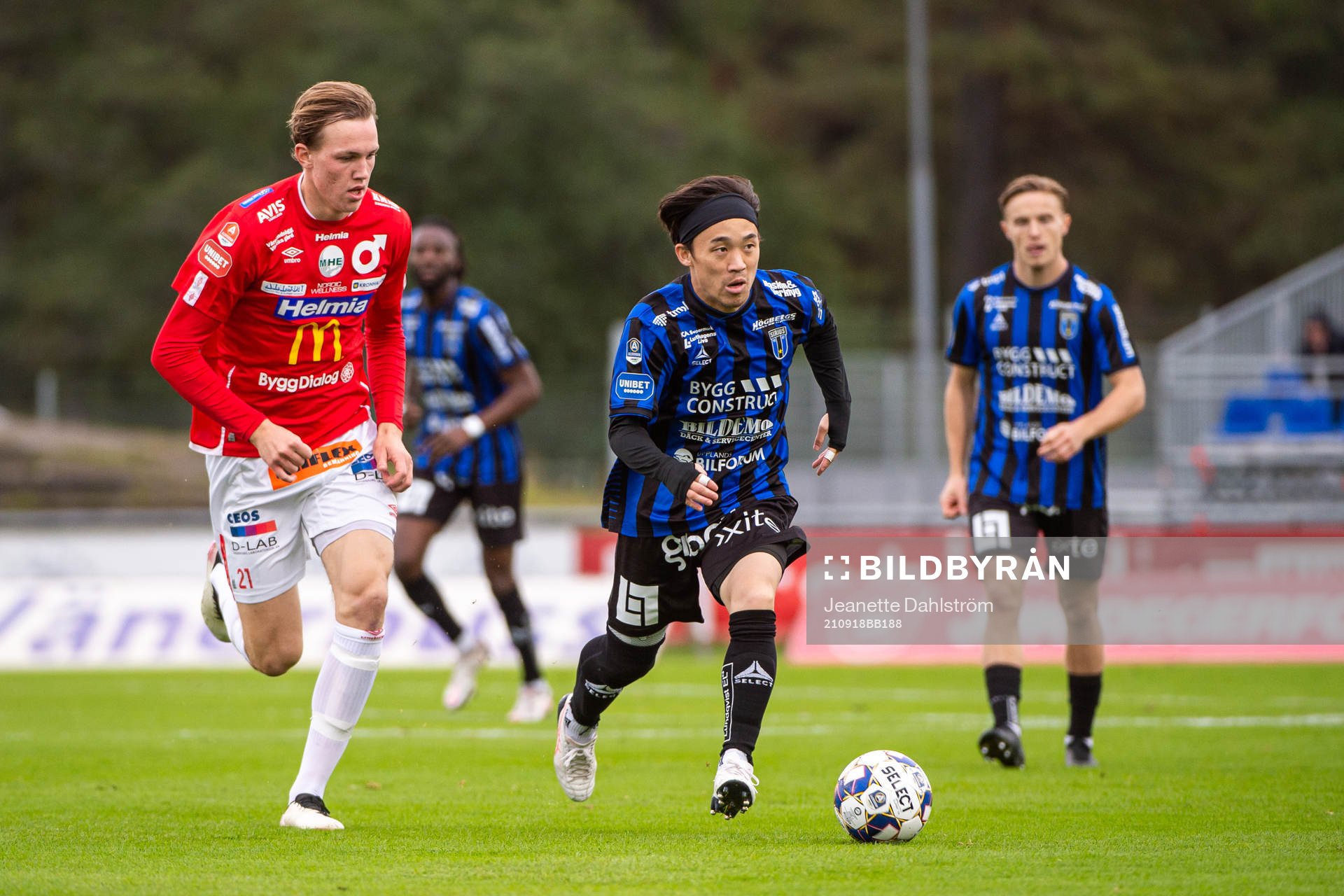 Degerfors Adam Carlén och Sirius Yukiya Sugita