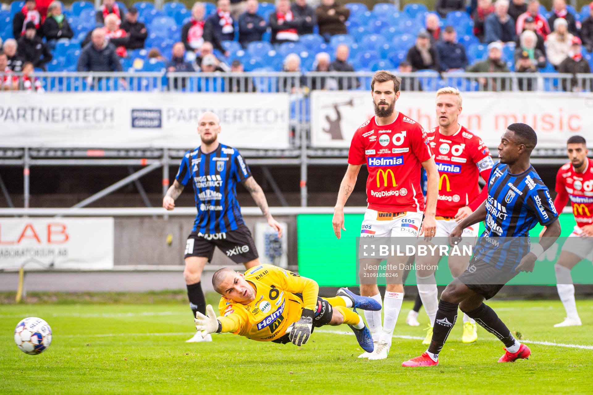 Sirius Nahom Girmai Netabay gör 0-1